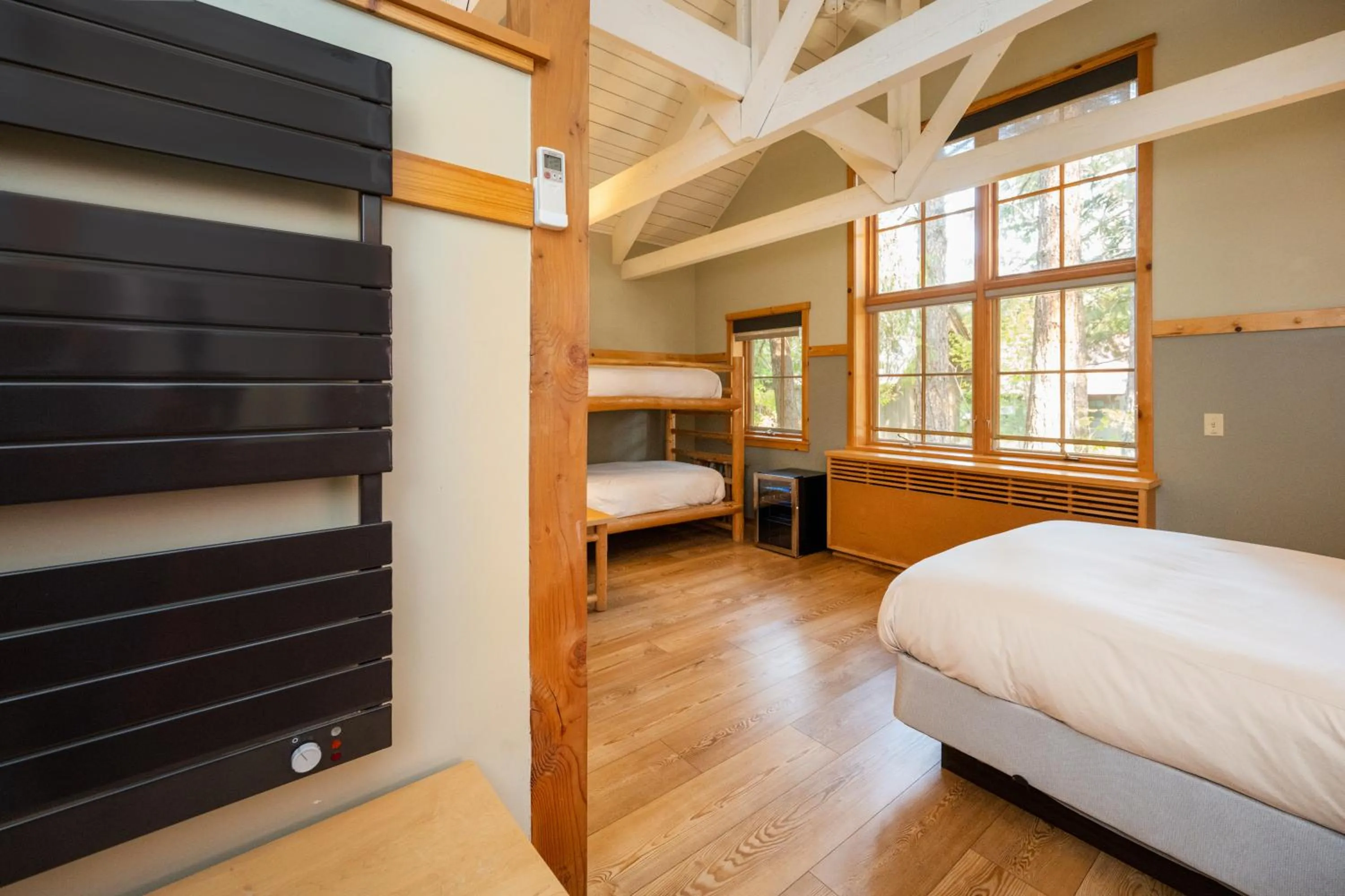Bed in Sleeping Lady Mountain Resort