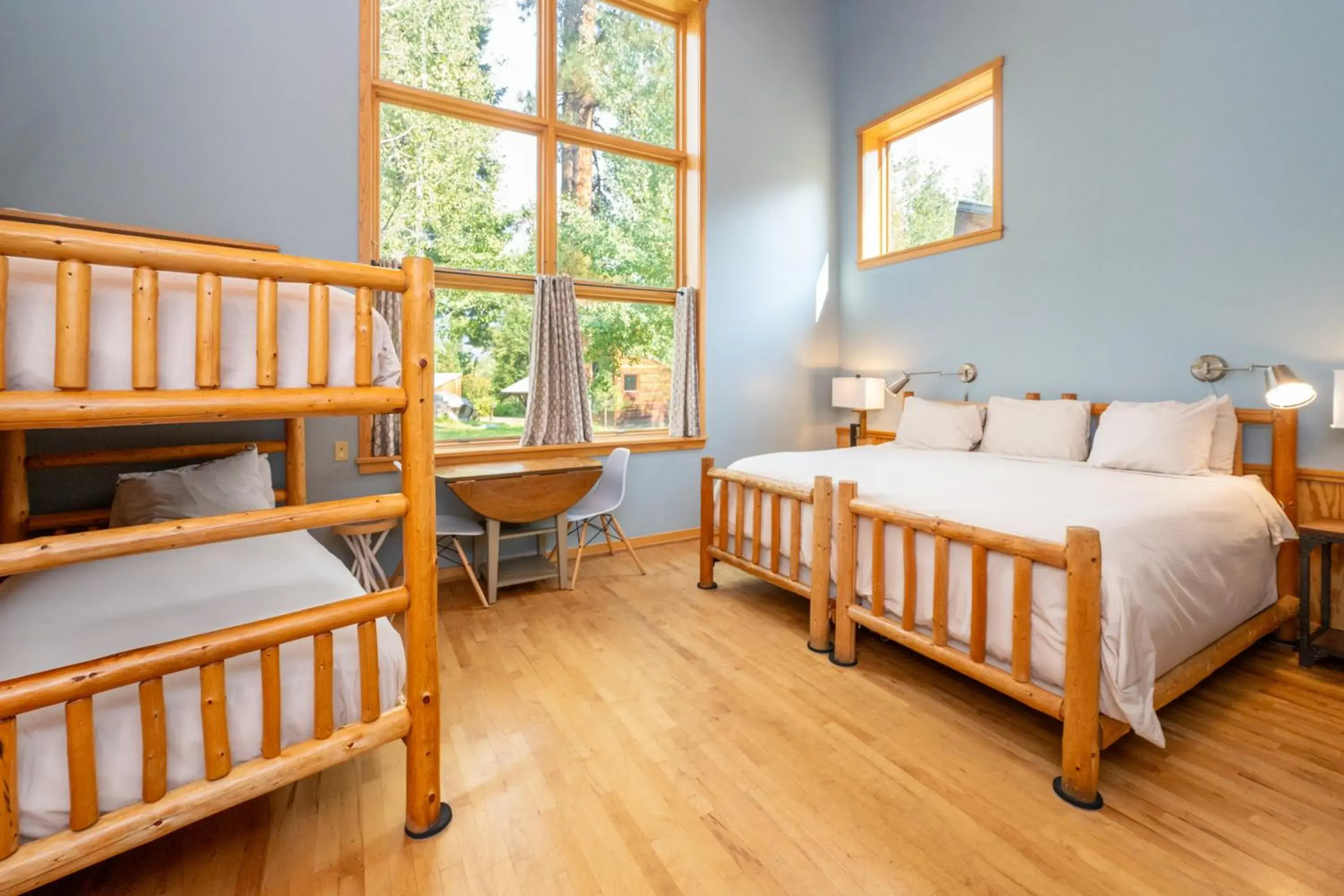 Bedroom, Bed in Sleeping Lady Mountain Resort Bedroom, Bed in Sleeping Lady Mountain Resort