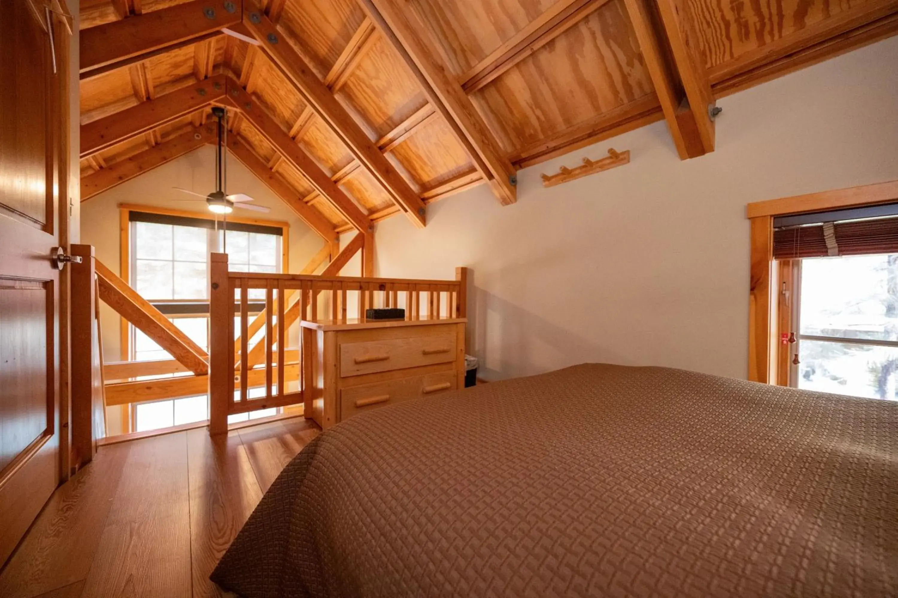 Bed in Sleeping Lady Mountain Resort Bed in Sleeping Lady Mountain Resort