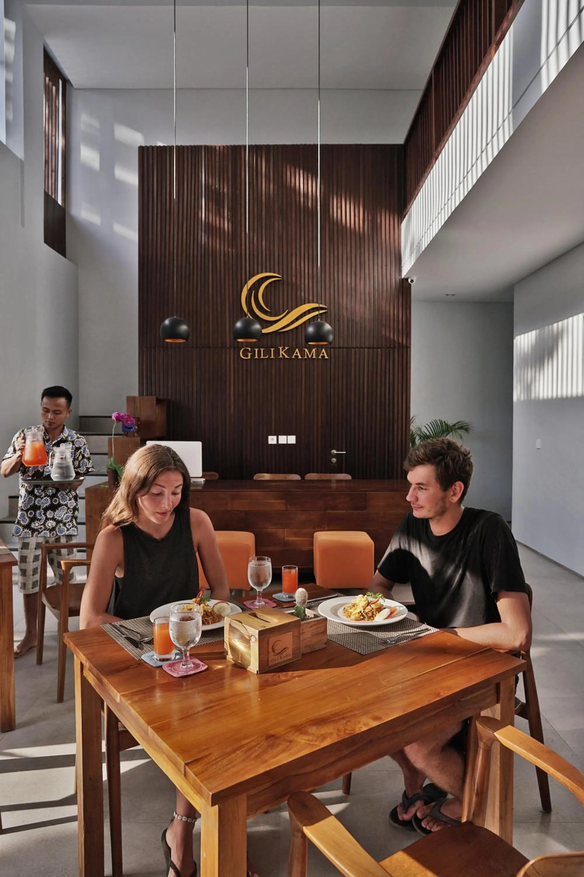 Restaurant/places to eat in Gili Kama Hotel & Villa