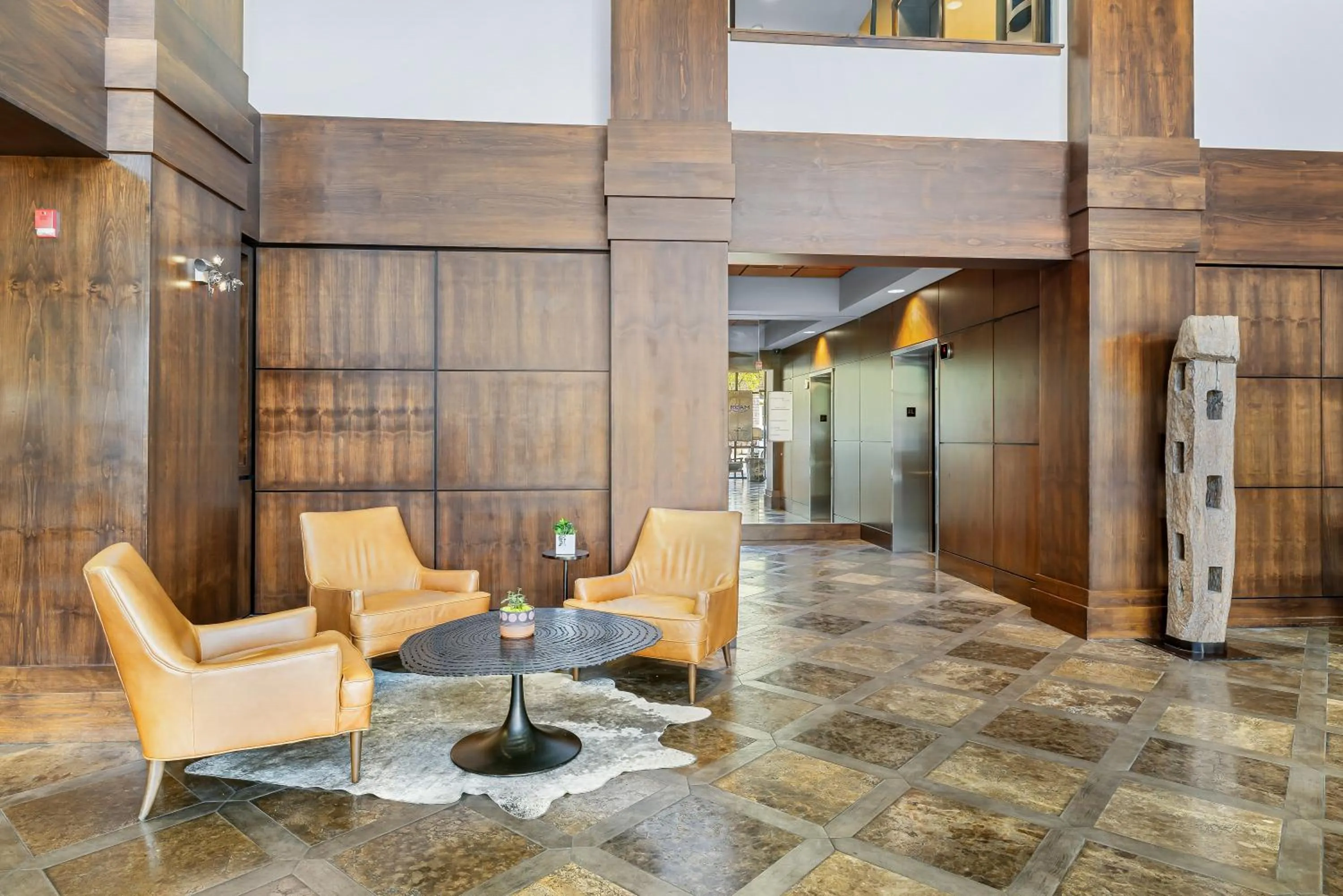 Lobby or reception in Oxford Hotel Bend