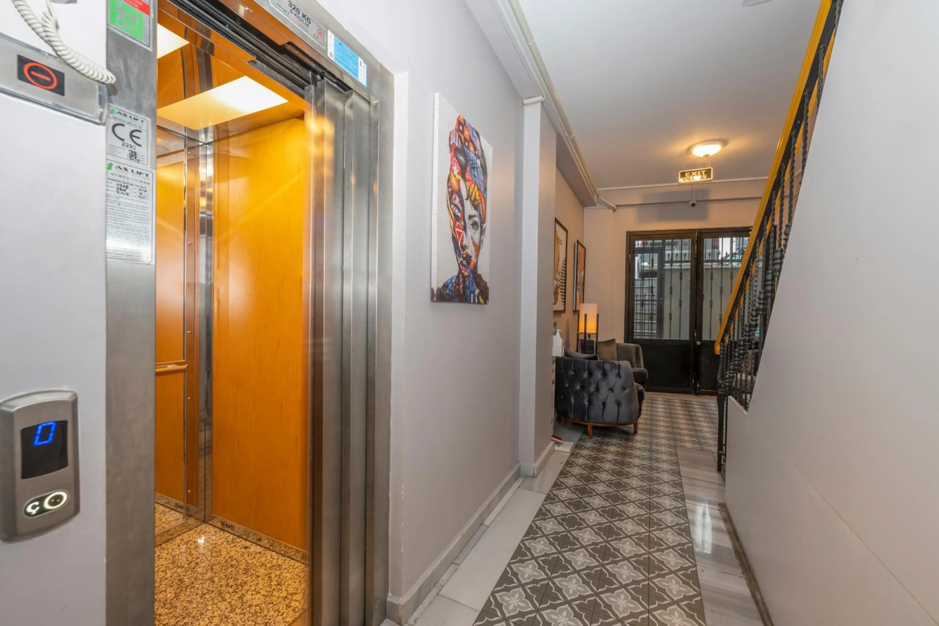 Property building in Dorne Suite Taksim Hotel