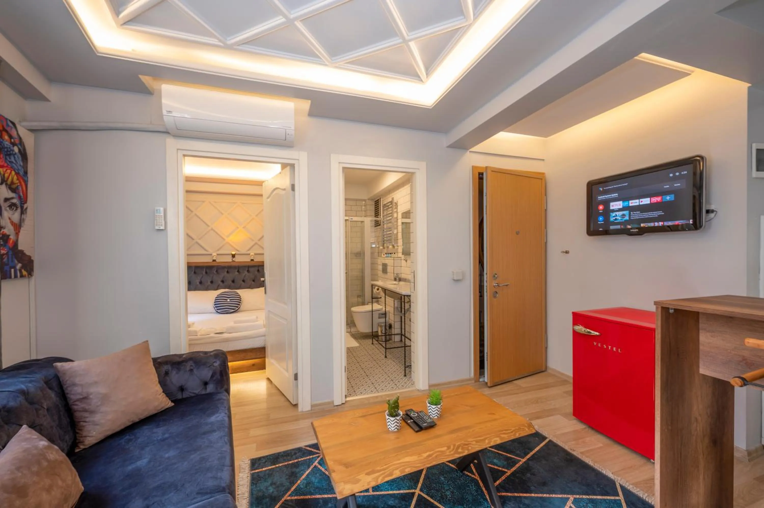 Living room in Dorne Suite Taksim Hotel