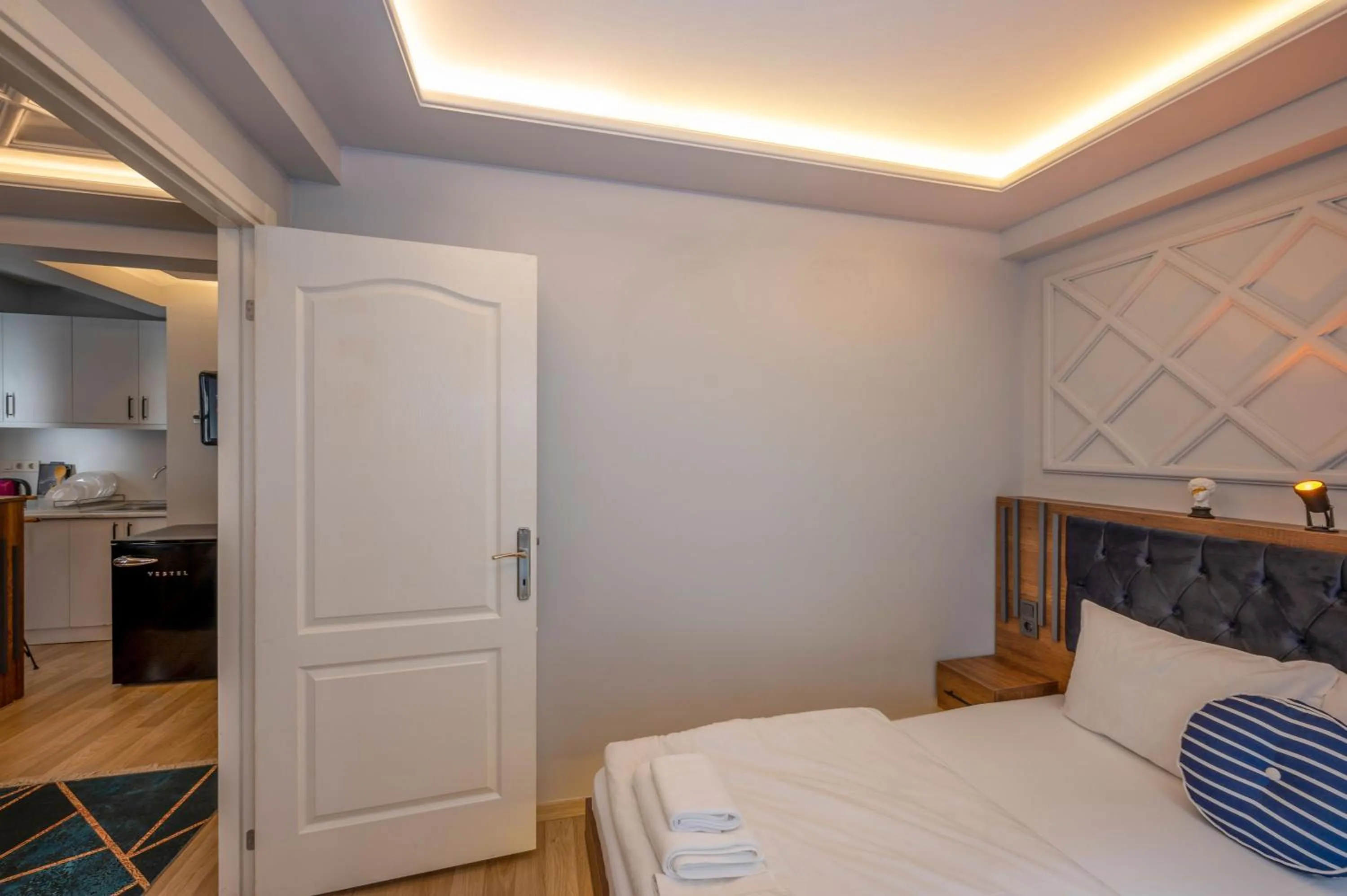 Bedroom, Bed in Dorne Suite Taksim Hotel