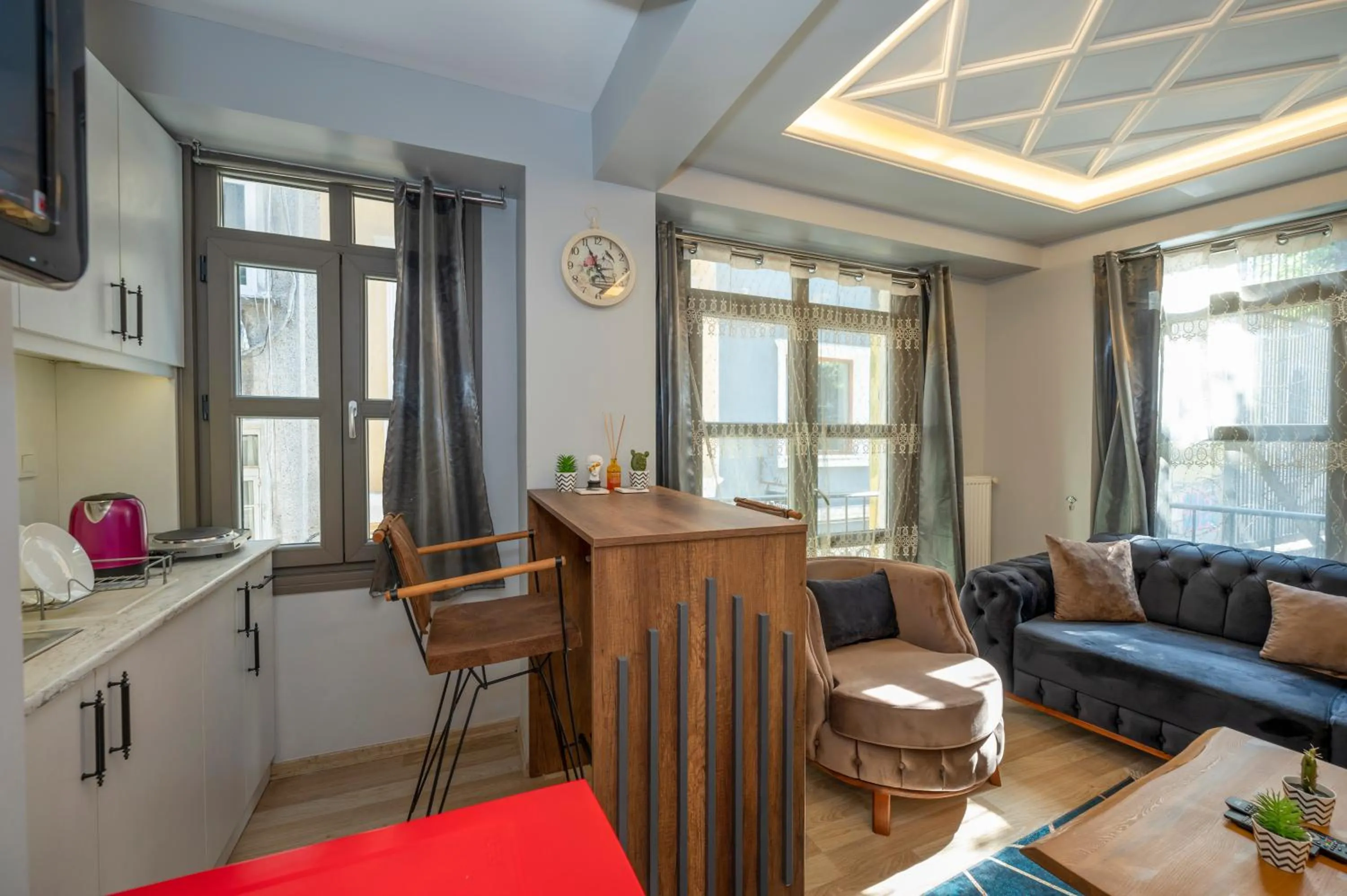 Living room in Dorne Suite Taksim Hotel