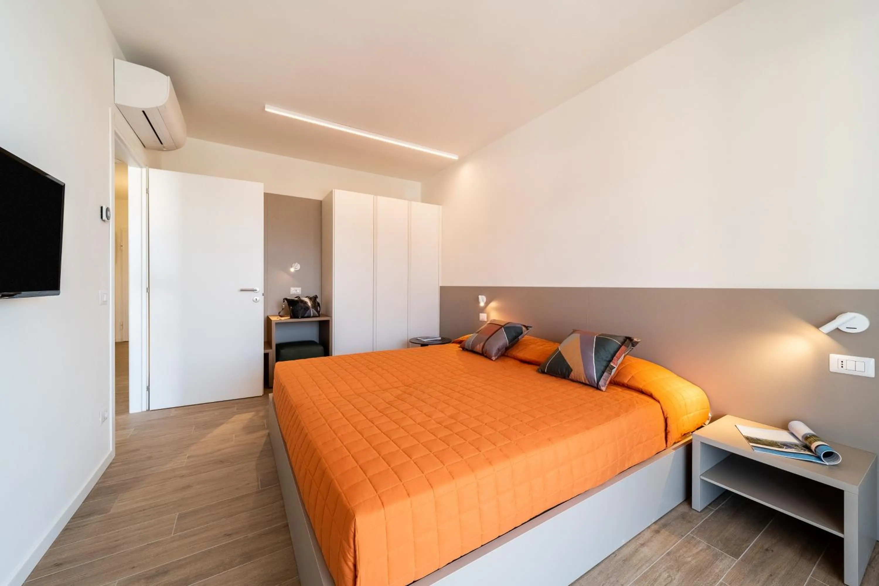 Bedroom, Bed in Residenza Olivo