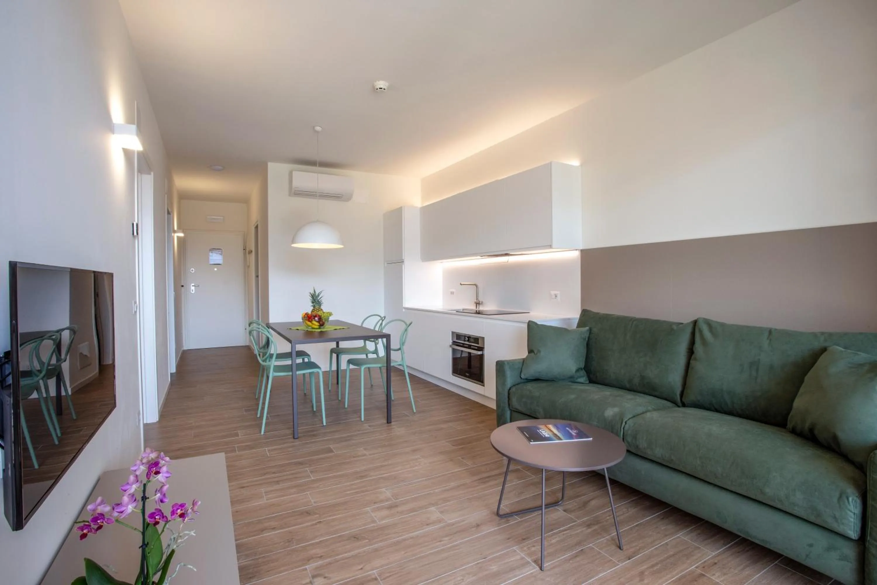 Living room in Residenza Olivo