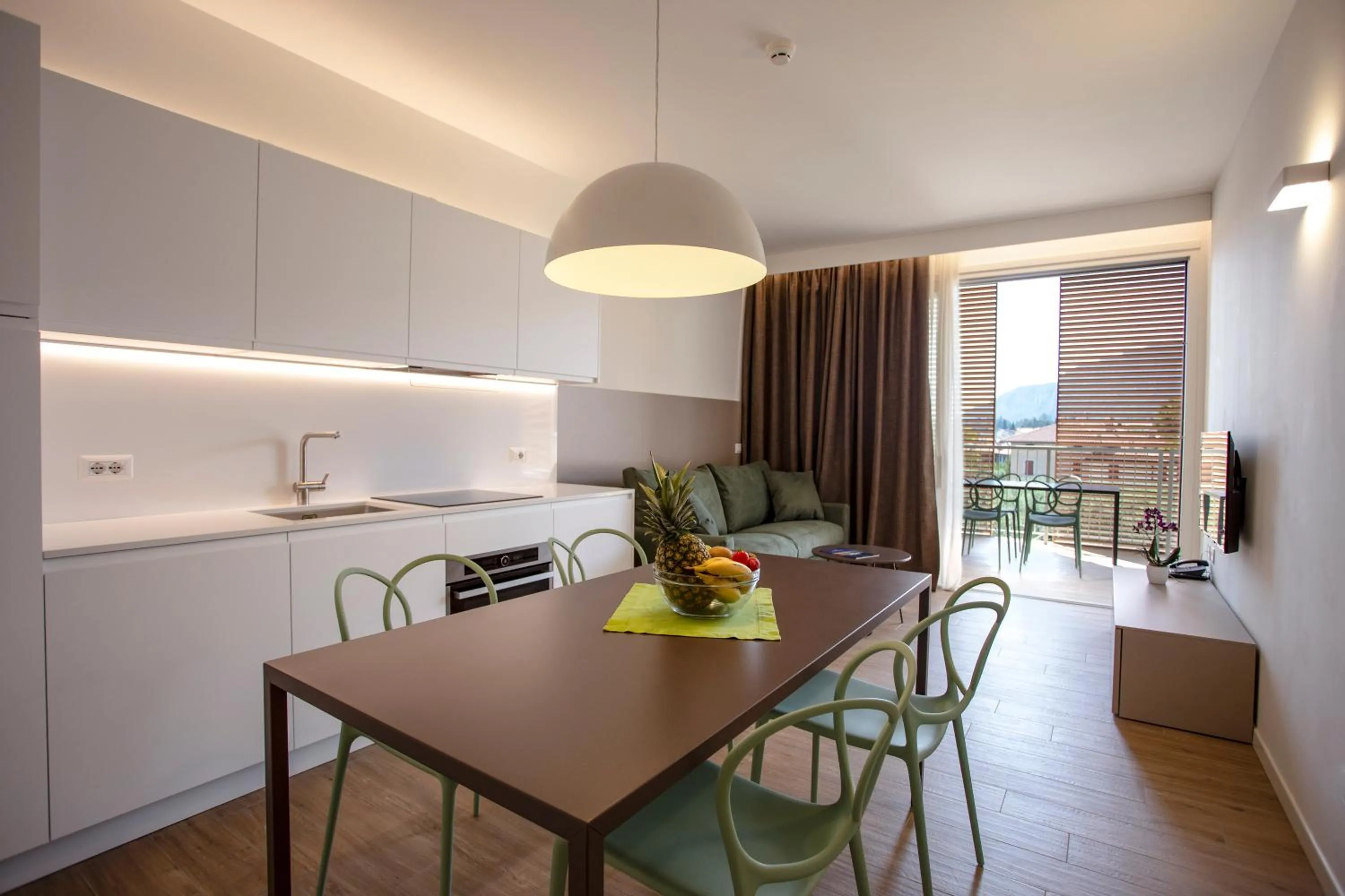 Kitchen or kitchenette in Residenza Olivo