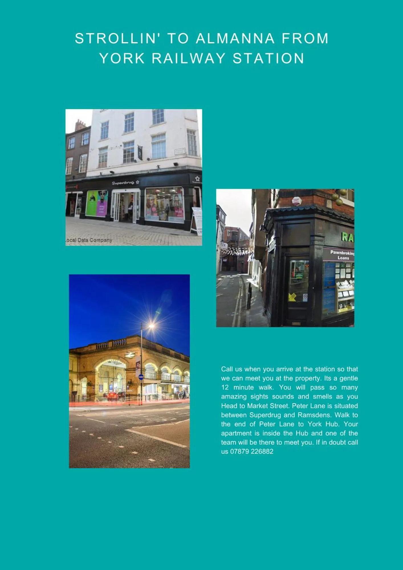 Property building in Almanna, Central York, only 6 minutes walk to York Minster
