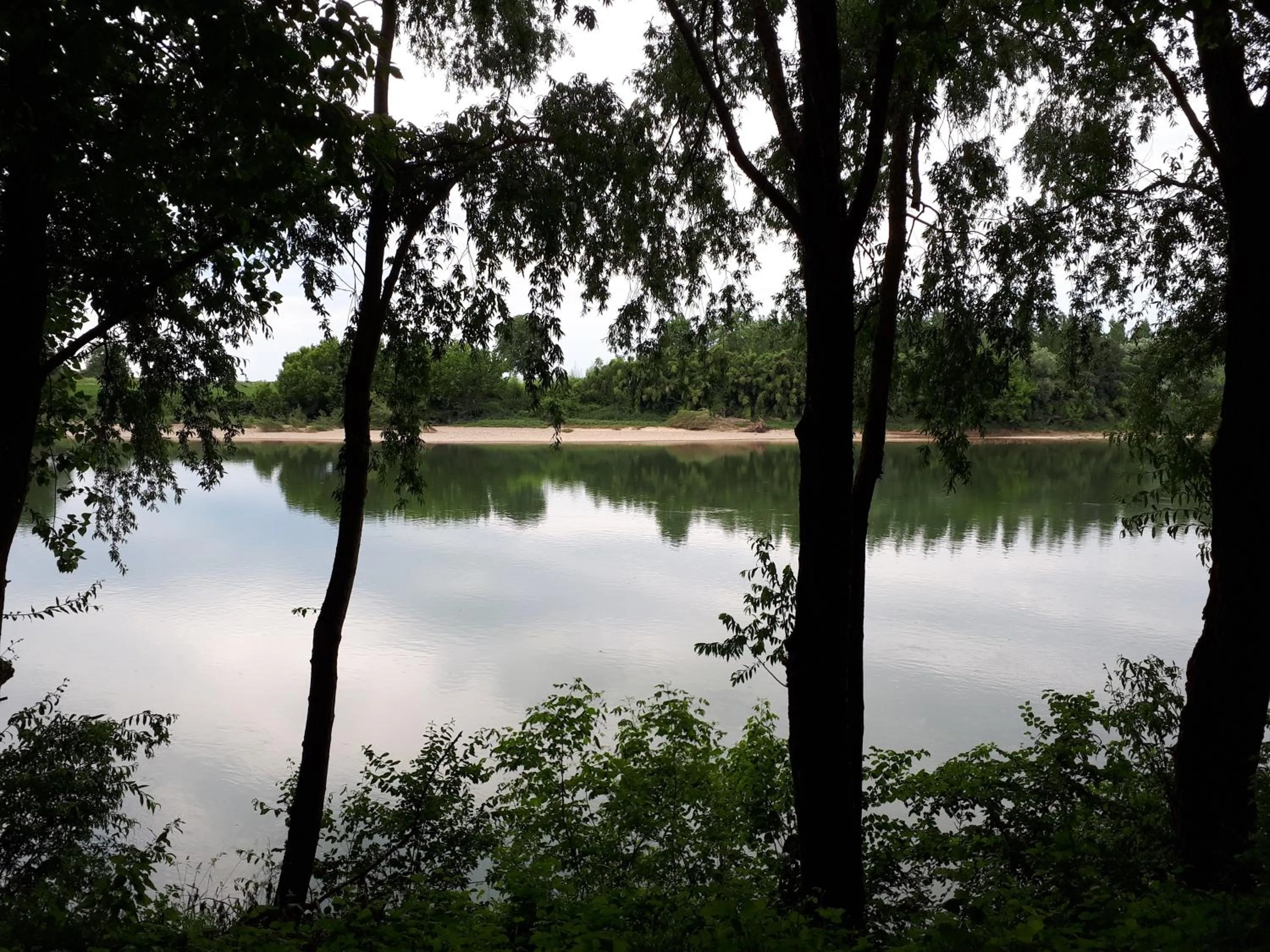 River view in La Chênaie