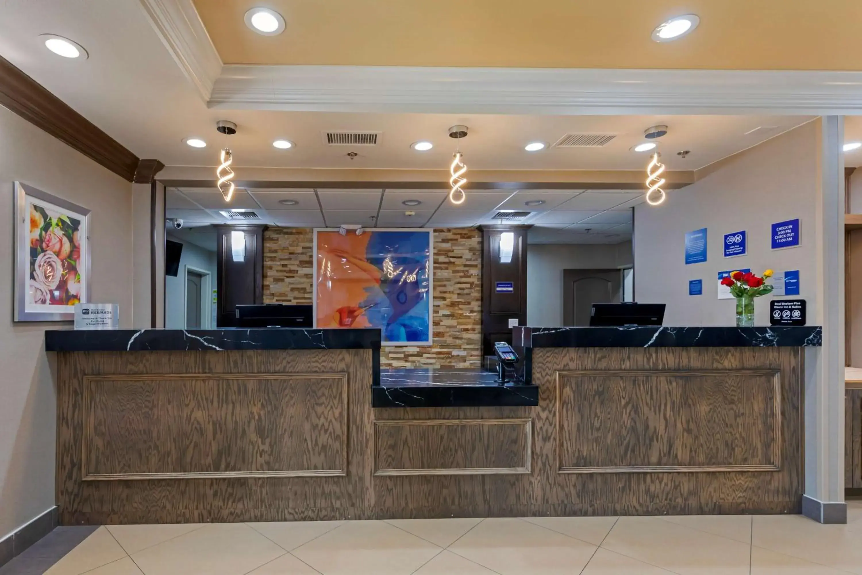 Lobby or reception in Best Western Plus Wasco Inn & Suites Lobby or reception in Best Western Plus Wasco Inn & Suites