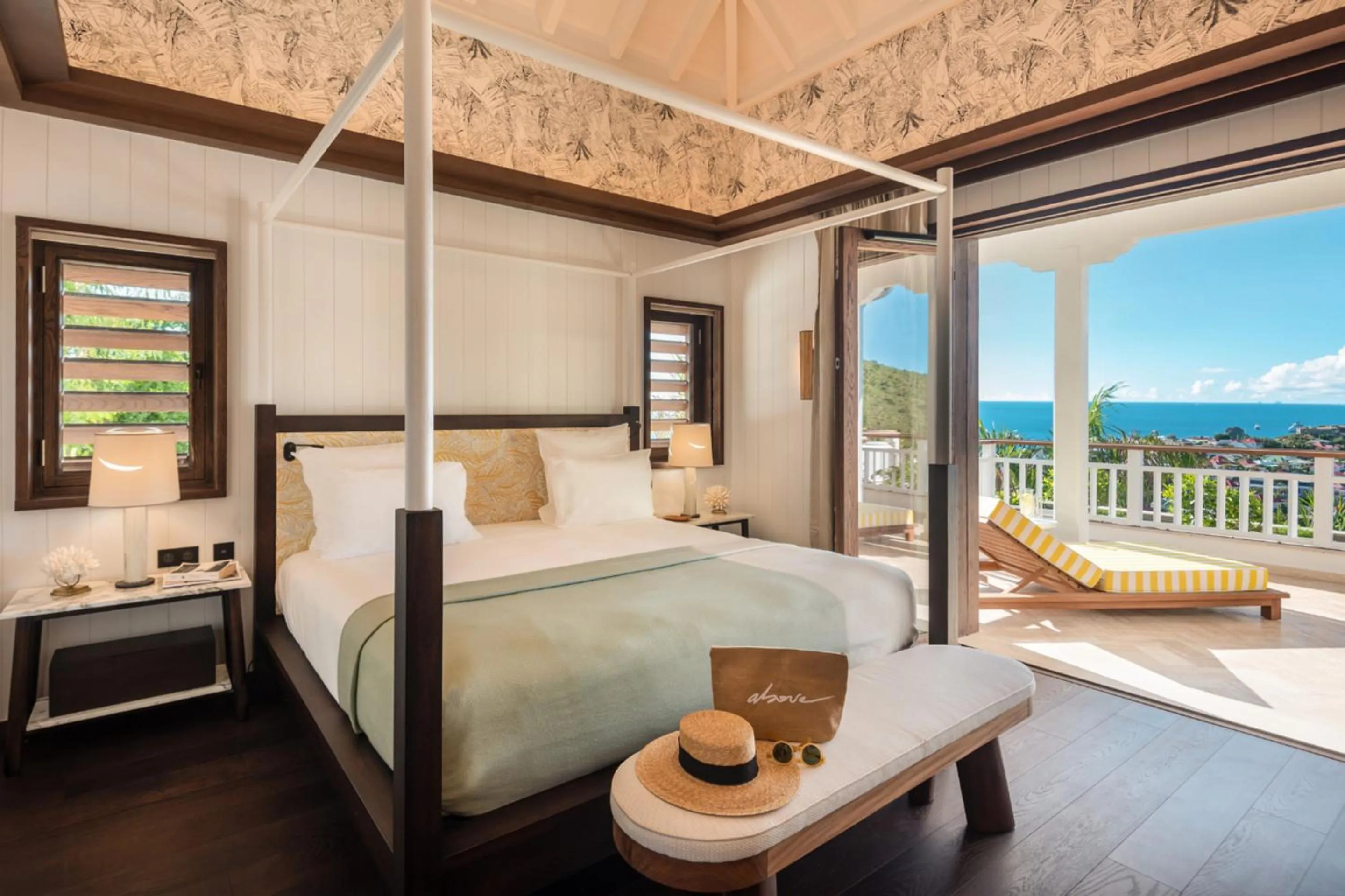 Bedroom, Bed in Hôtel Barrière Le Carl Gustaf St Barth