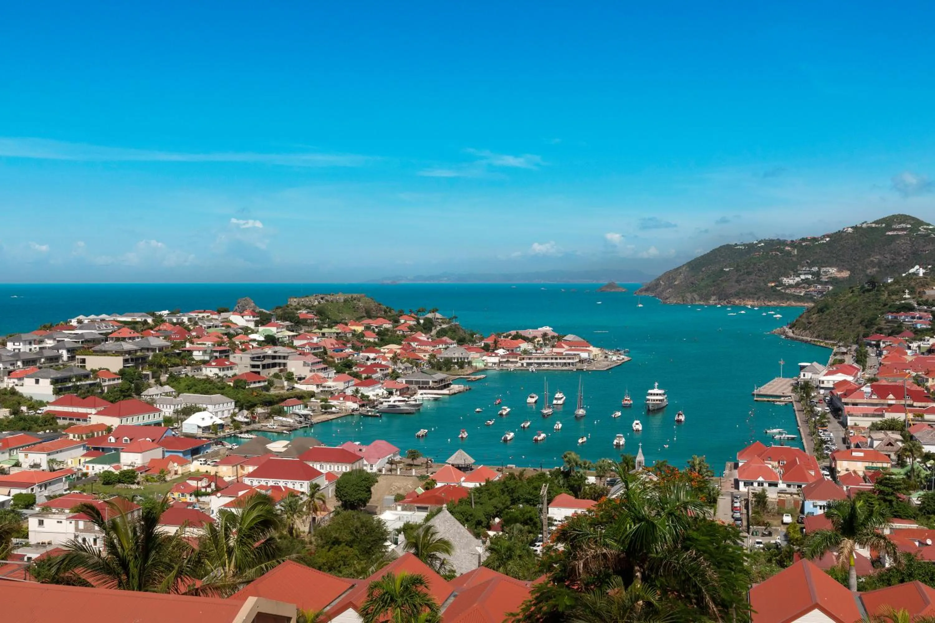 Sea view in Hôtel Barrière Le Carl Gustaf St Barth