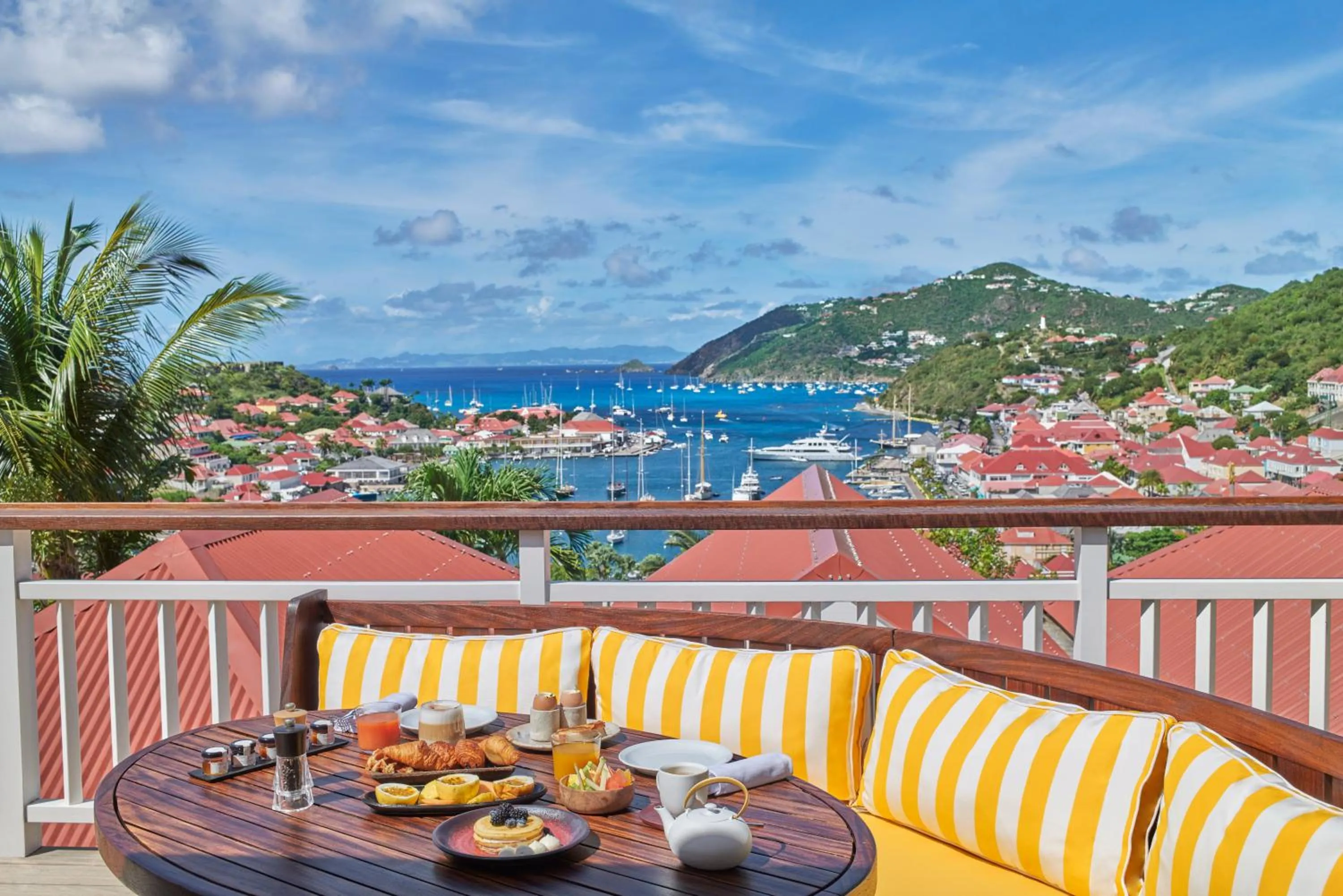 Sea view in Hôtel Barrière Le Carl Gustaf St Barth