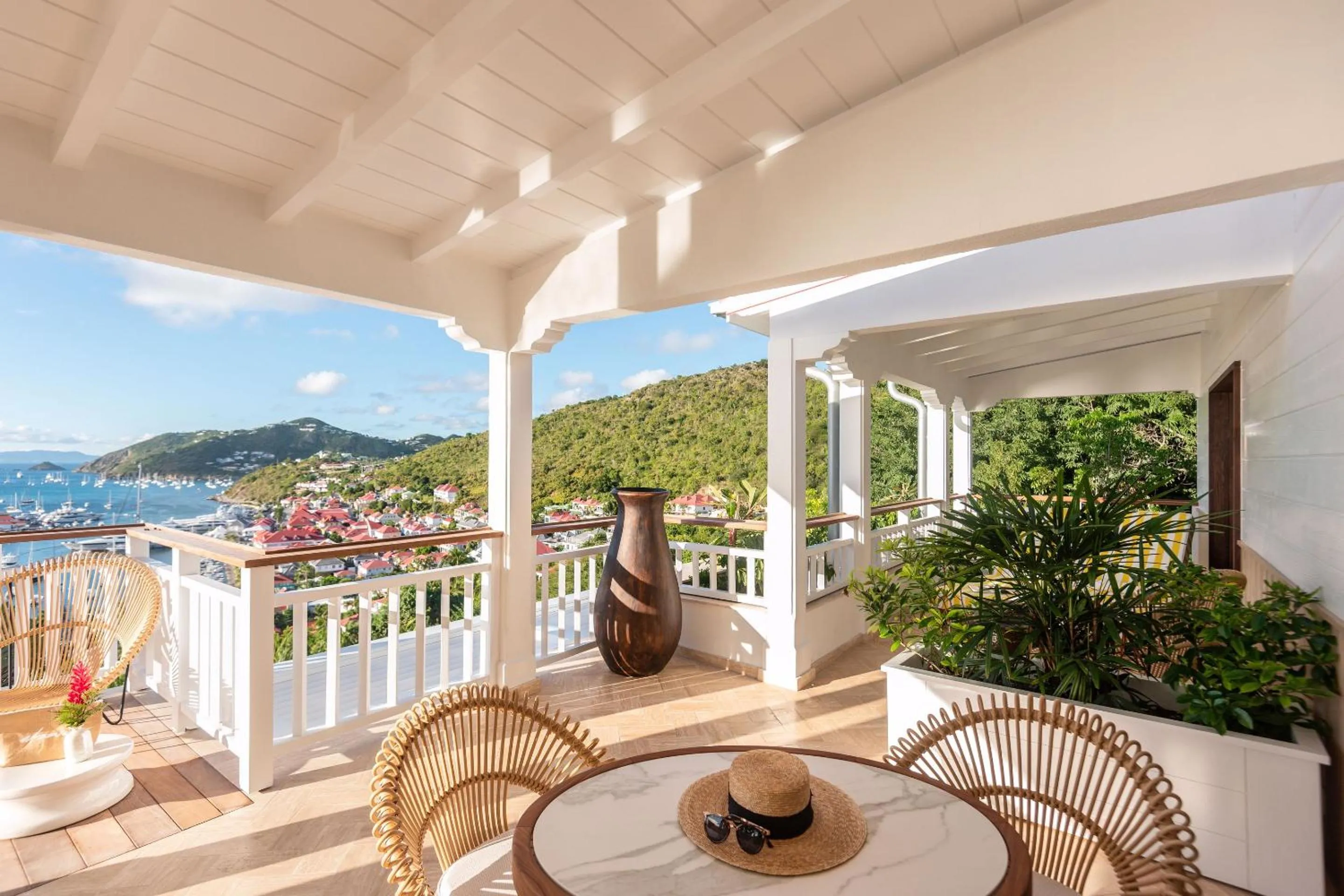 Balcony/Terrace in Hôtel Barrière Le Carl Gustaf St Barth