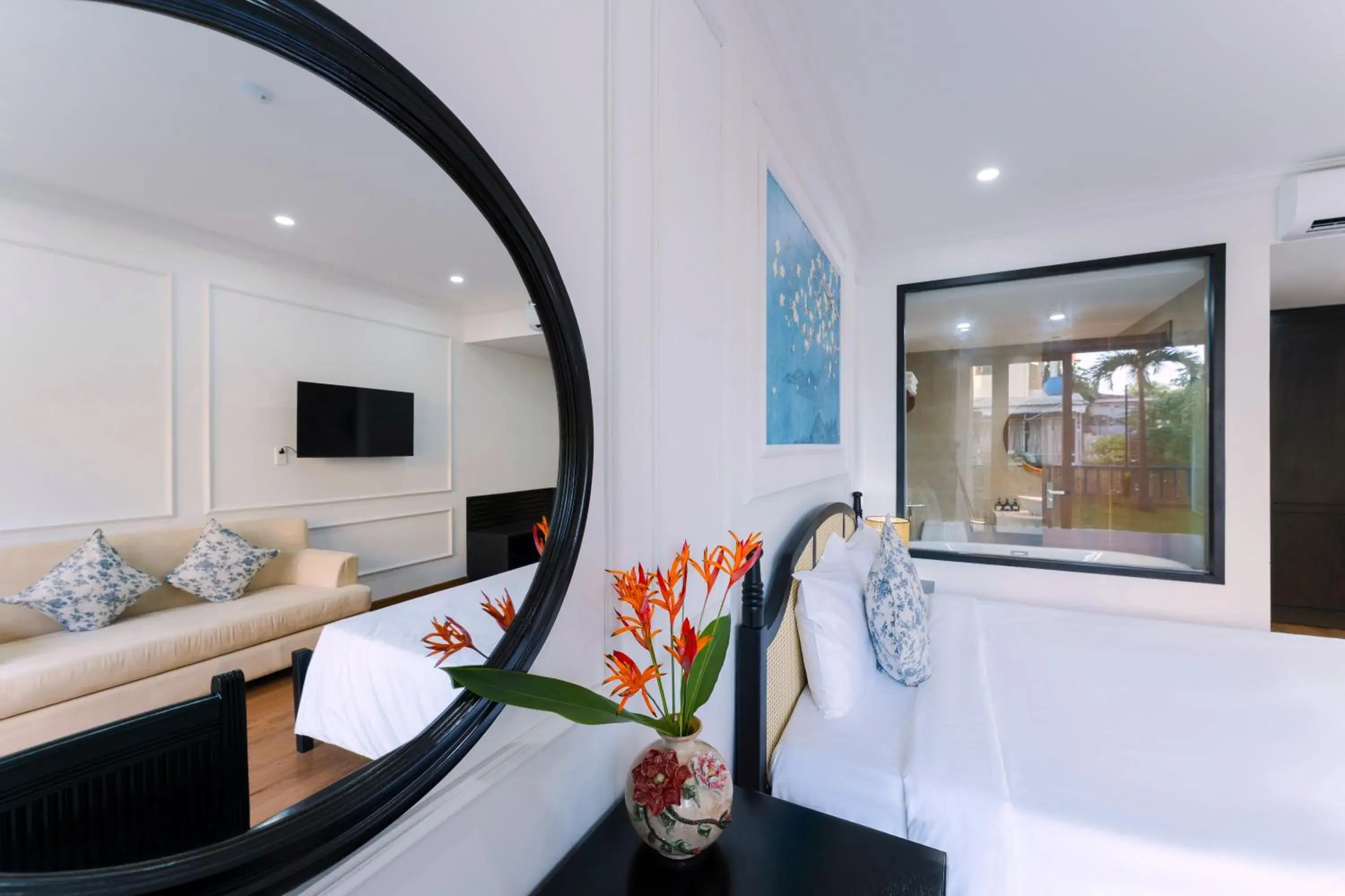 Bed in Ancient Beach Boutique & Spa - Beachfront Hotel Bed in Ancient Beach Boutique & Spa - Beachfront Hotel