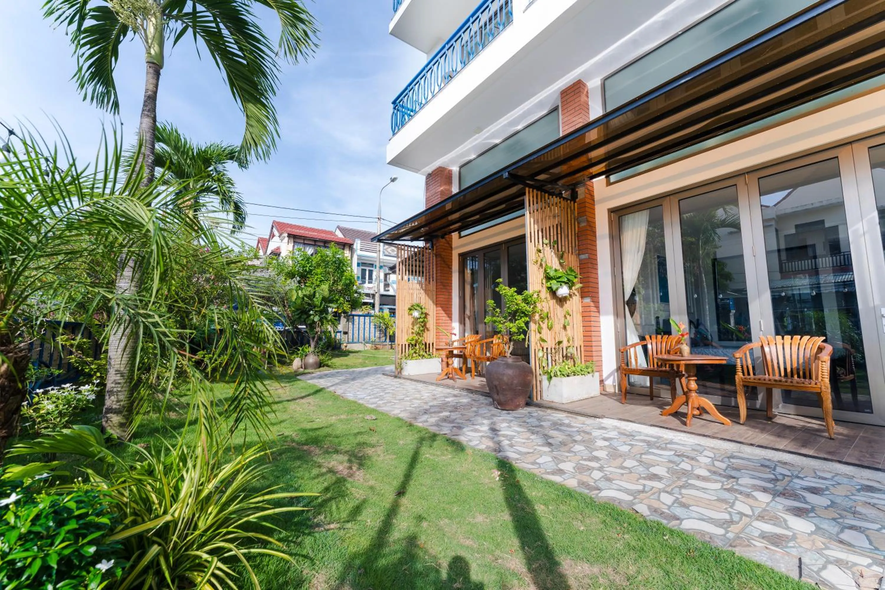 Patio in Ancient Beach Boutique & Spa - Beachfront Hotel
