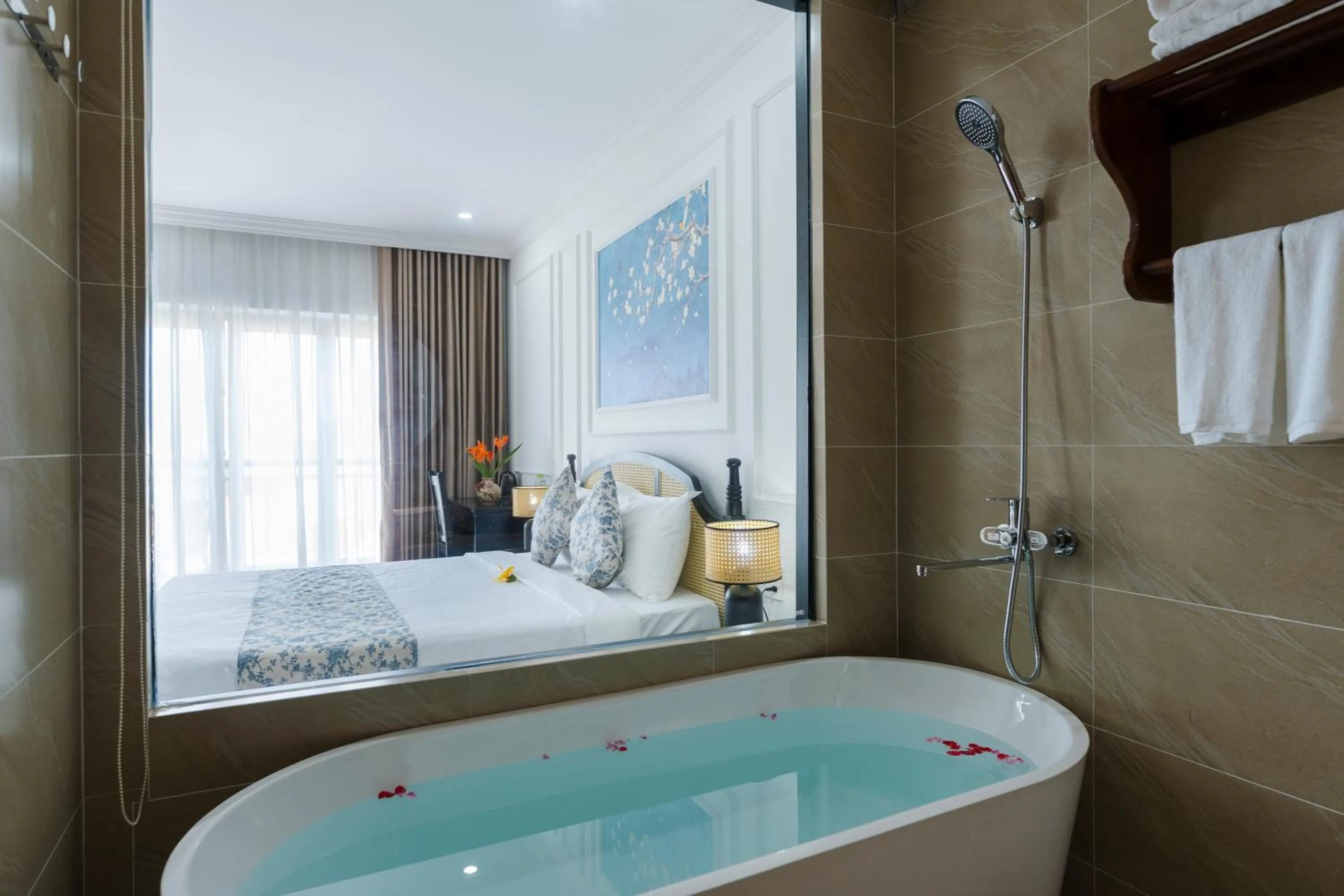 Toilet, Bed in Ancient Beach Boutique & Spa - Beachfront Hotel