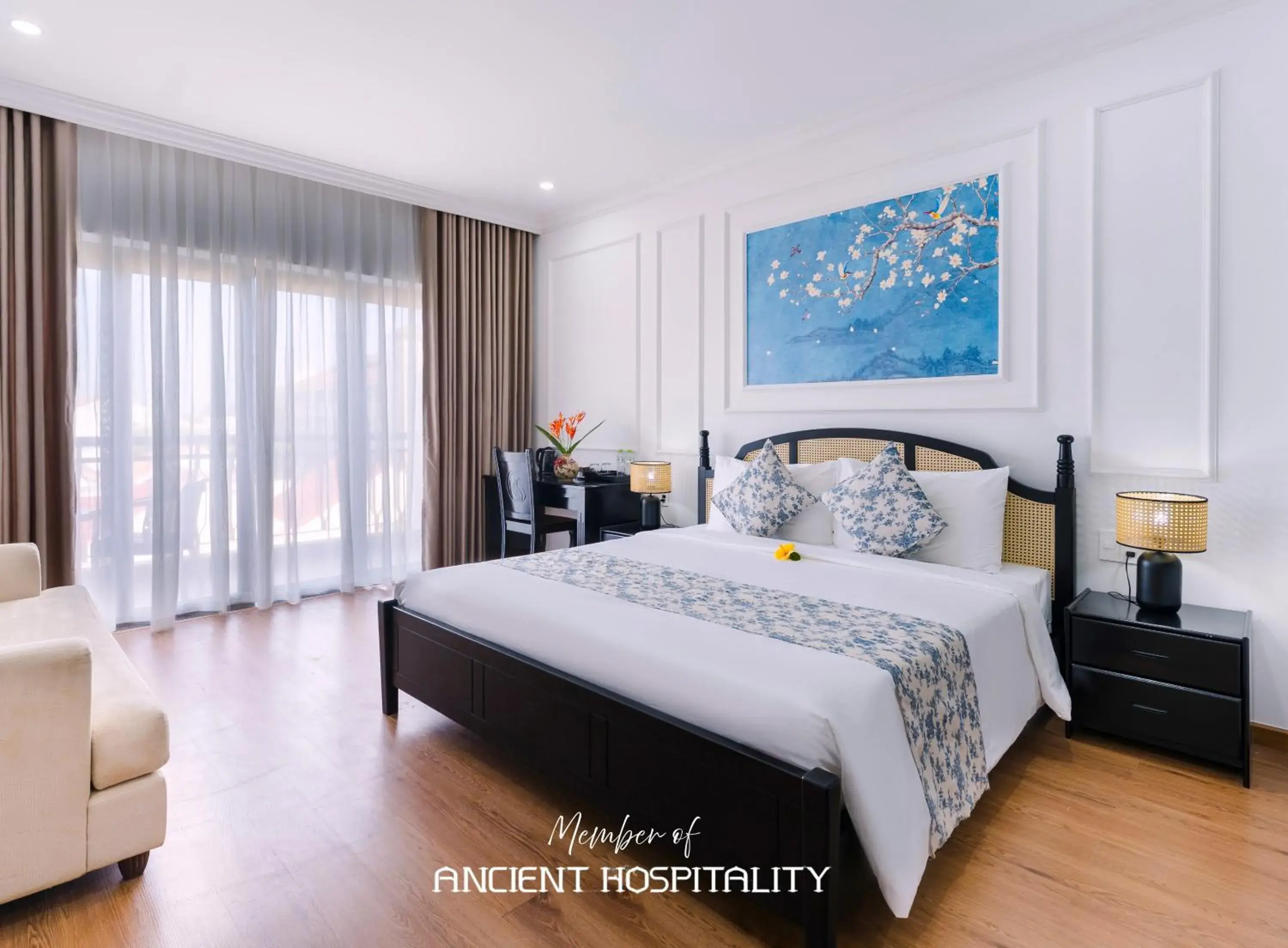 Bedroom, Bed in Ancient Beach Boutique & Spa - Beachfront Hotel Bedroom, Bed in Ancient Beach Boutique & Spa - Beachfront Hotel