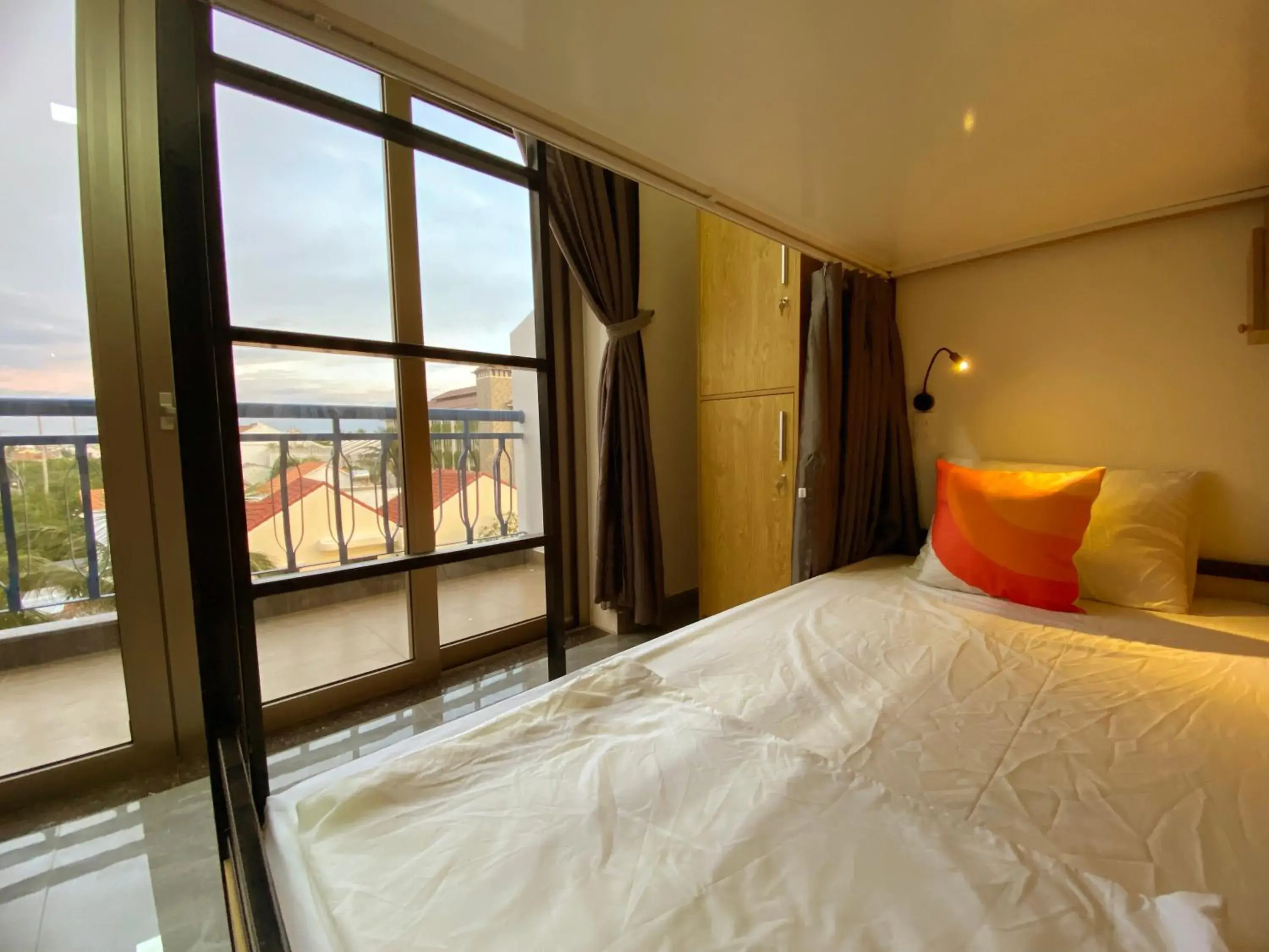 Bunk Bed in Mixed Dormitory Room in Silk and Sea Hotel Bunk Bed in Mixed Dormitory Room in Silk and Sea Hotel