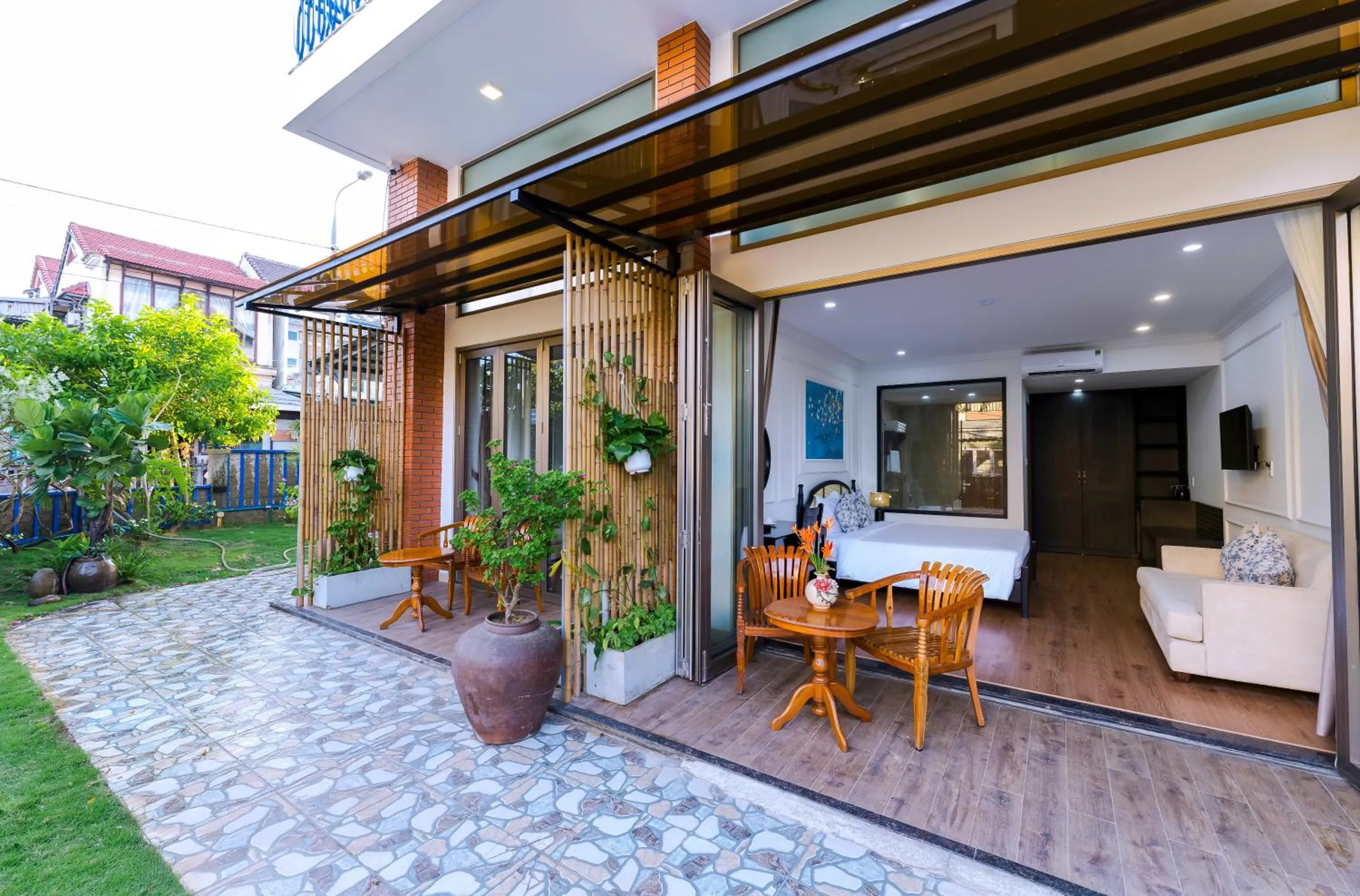 Balcony/Terrace in Ancient Beach Boutique & Spa - Beachfront Hotel