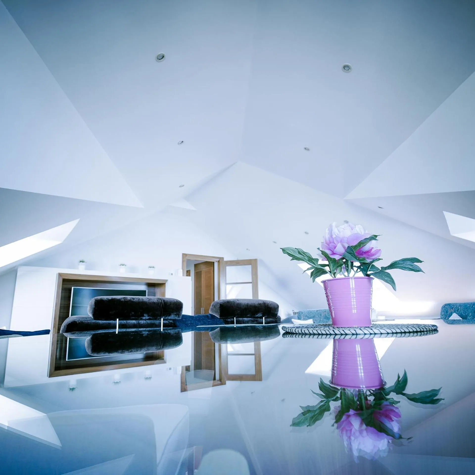 Living room in Apartamentos Villa Zoila Baiona