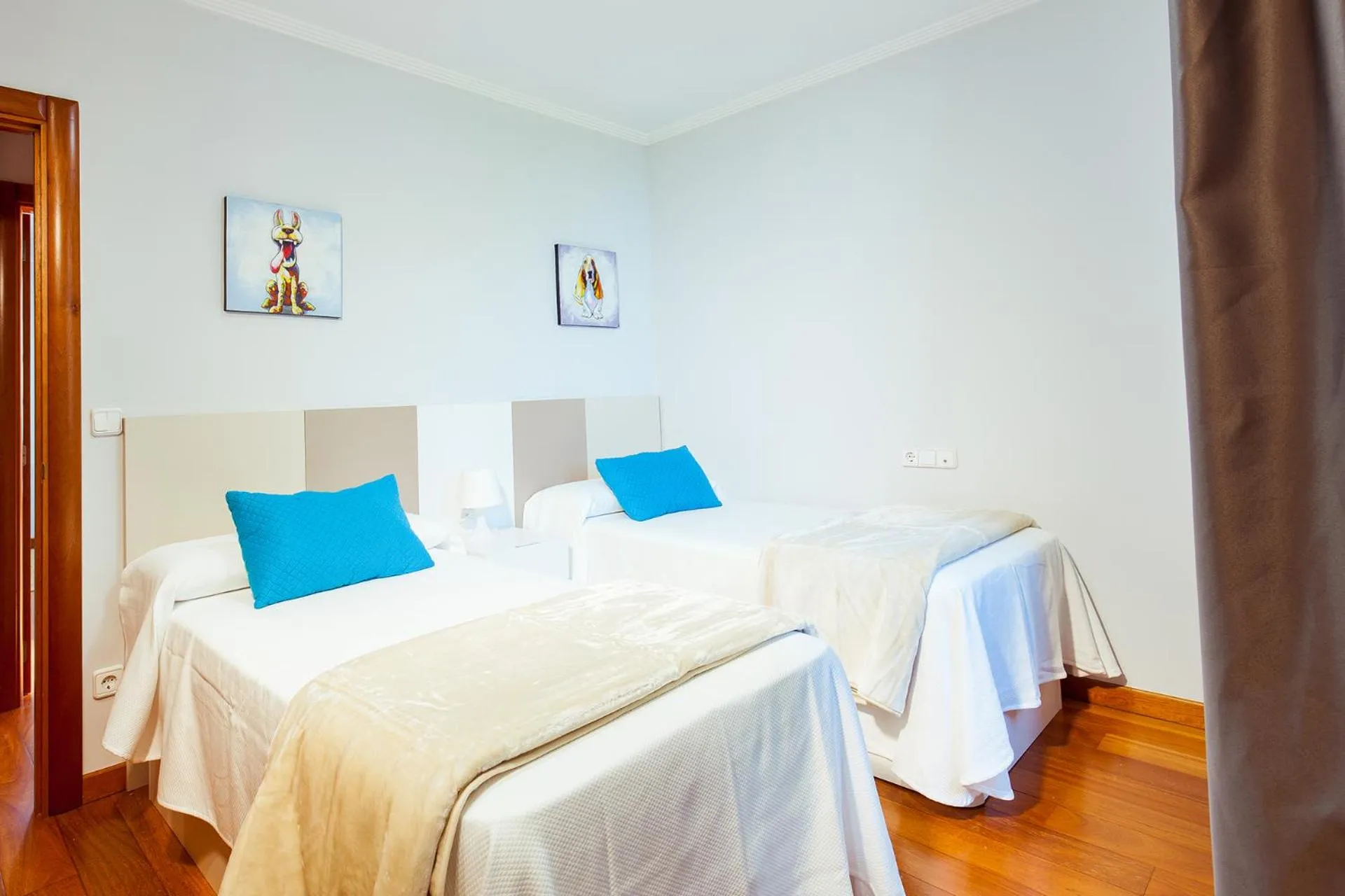 Bed in Apartamentos Villa Zoila Baiona