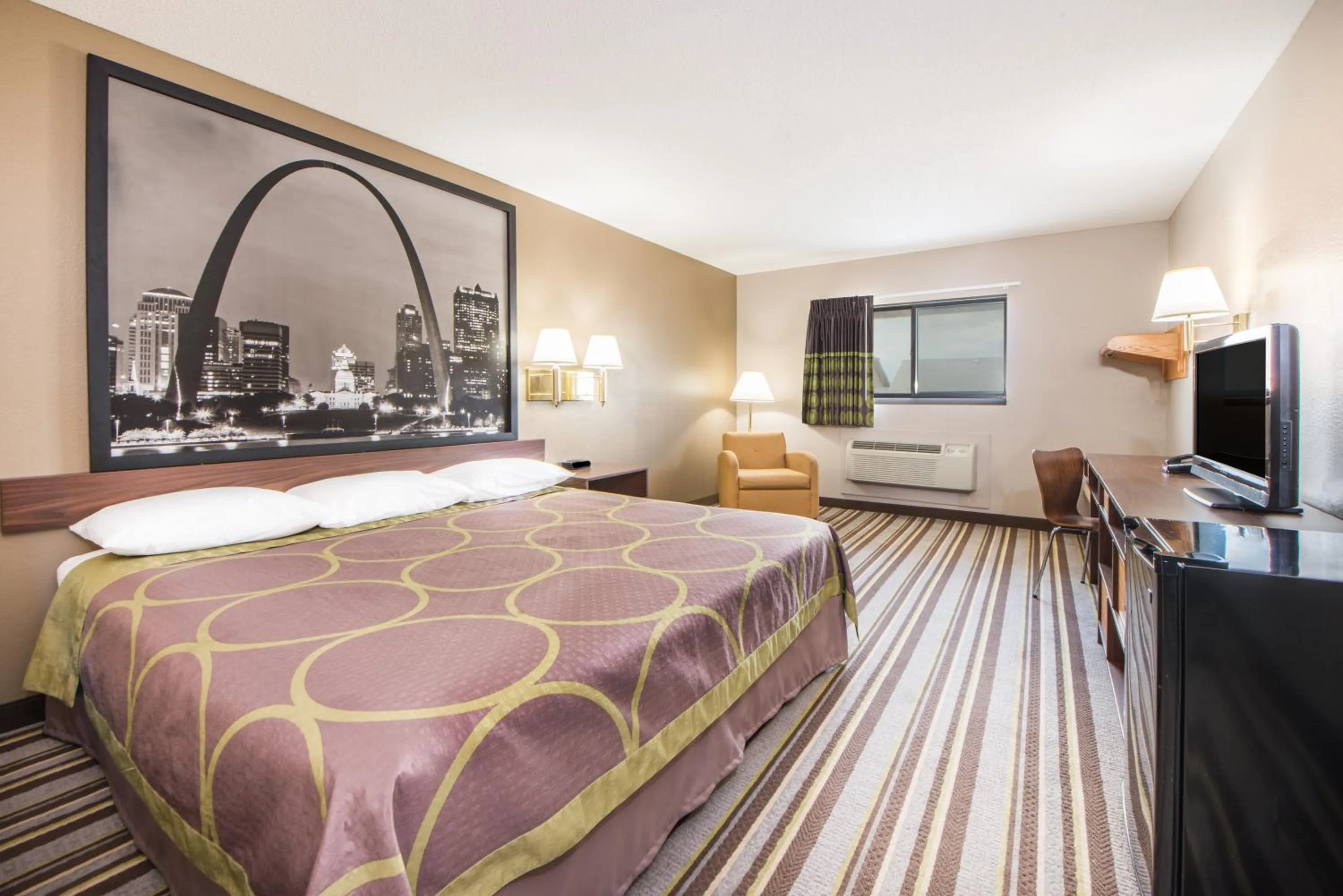 Bed in Super 8 by Wyndham Nevada