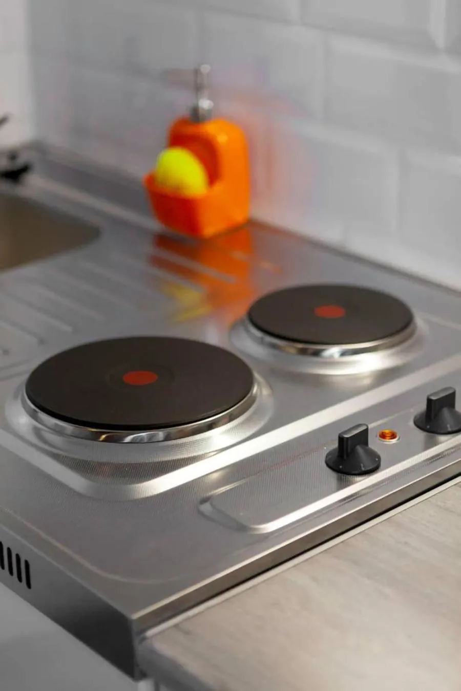 Kitchen or kitchenette in Cozy Studios on Freedom Square