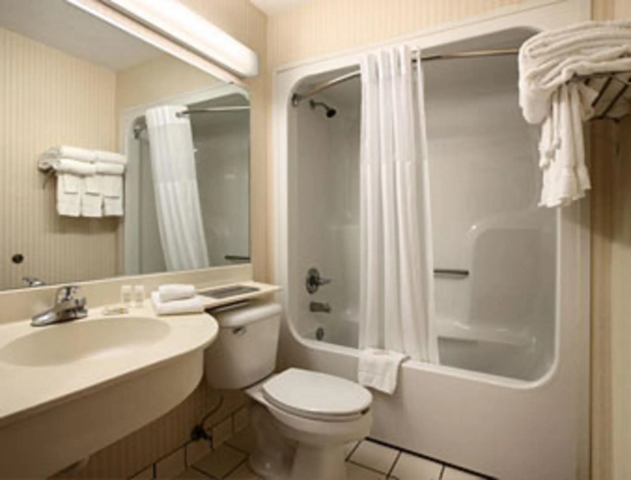 Bathroom in Microtel Inn & Suites by Wyndham Kannapolis/Concord