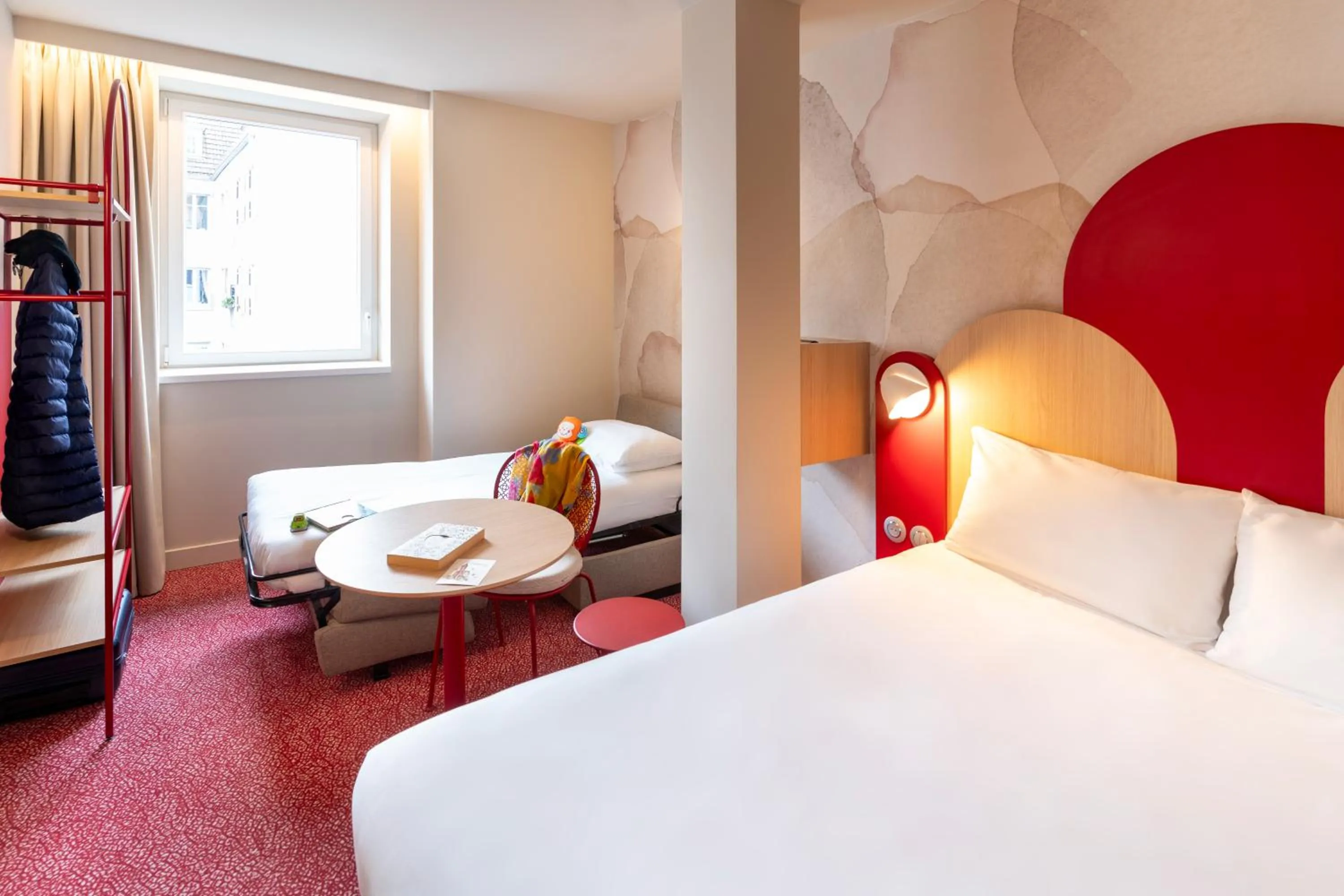 Bed in Ibis Styles Strasbourg Centre République