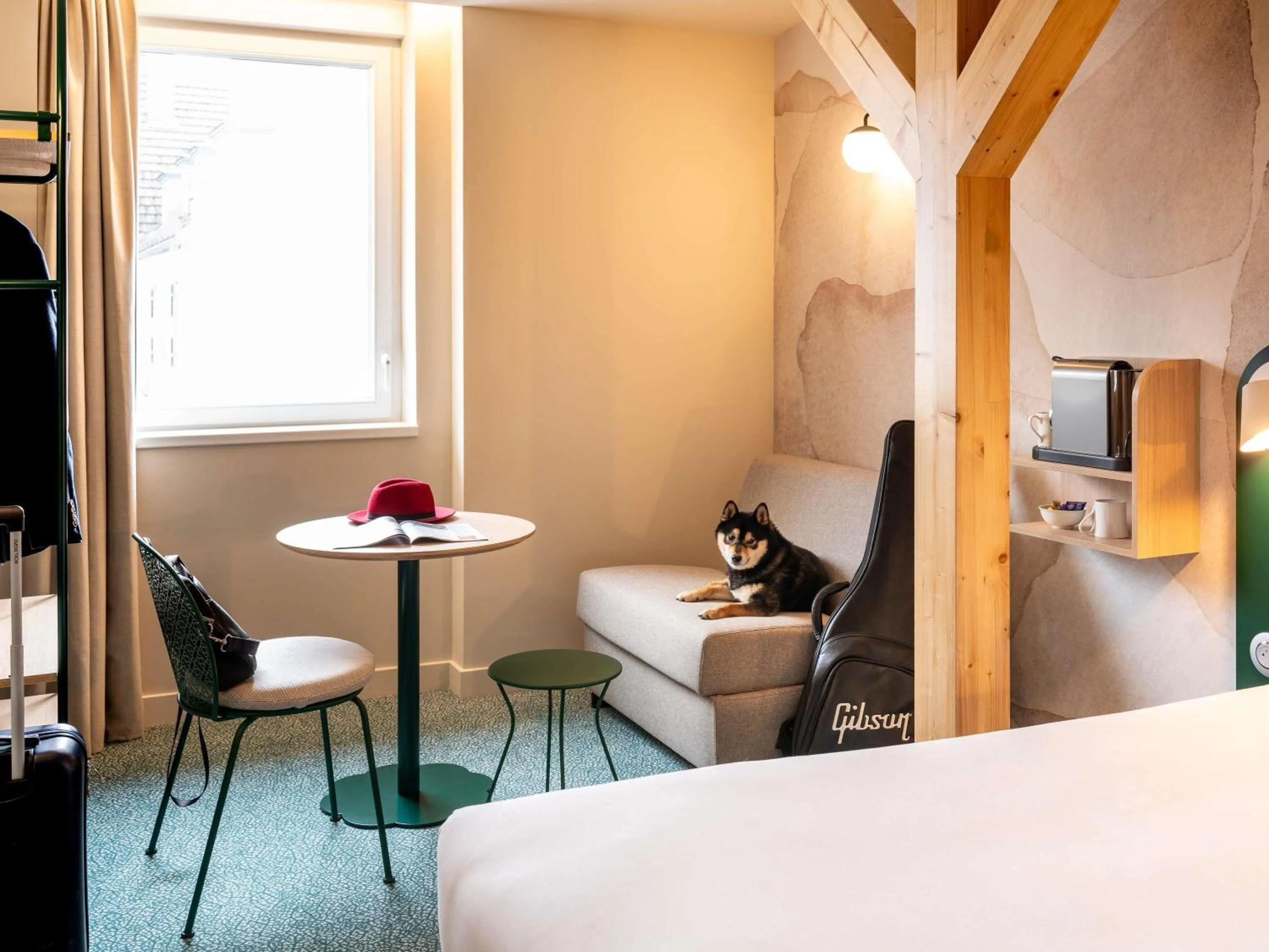 Bedroom, Bed in Ibis Styles Strasbourg Centre République