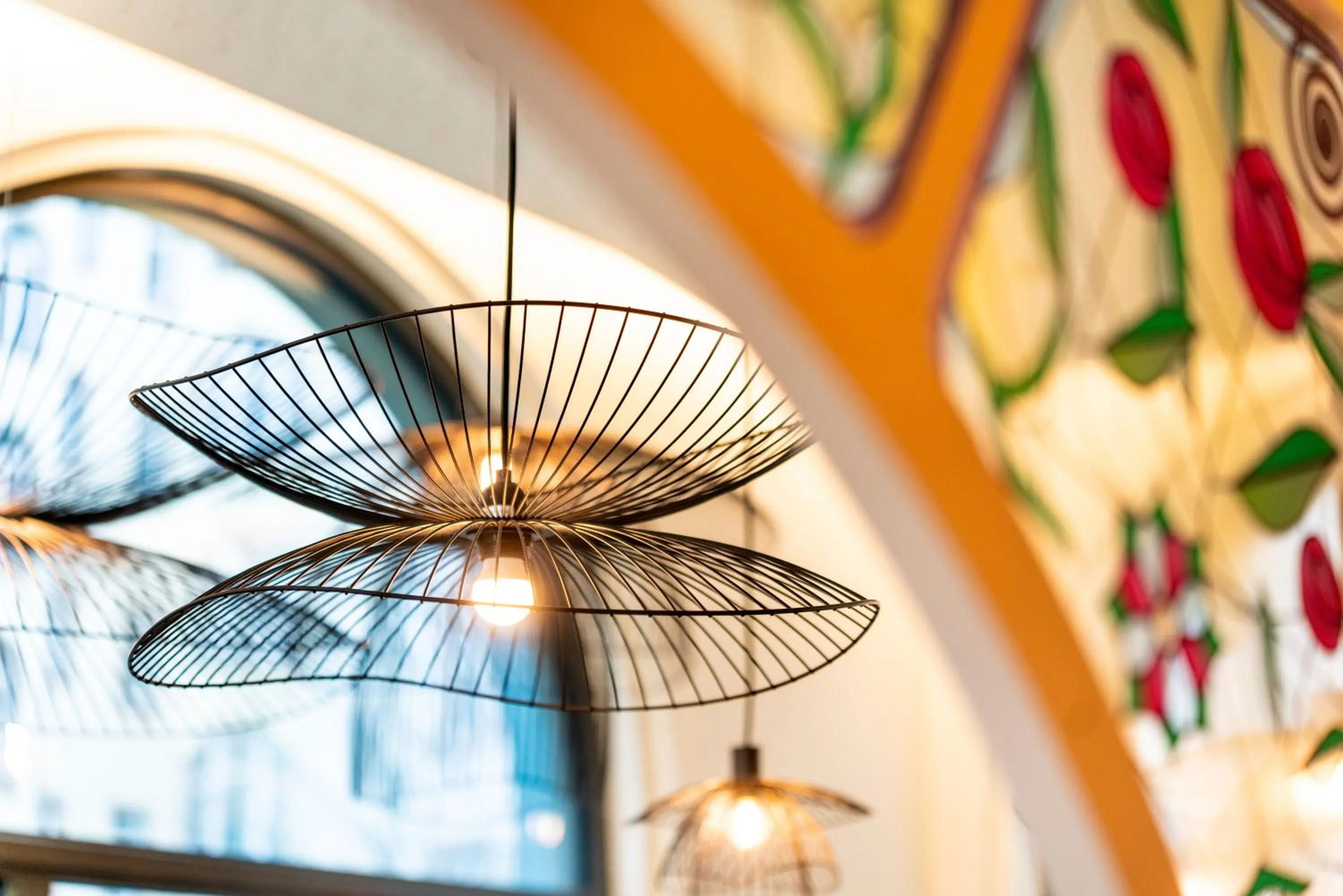 Decorative detail in Ibis Styles Strasbourg Centre République