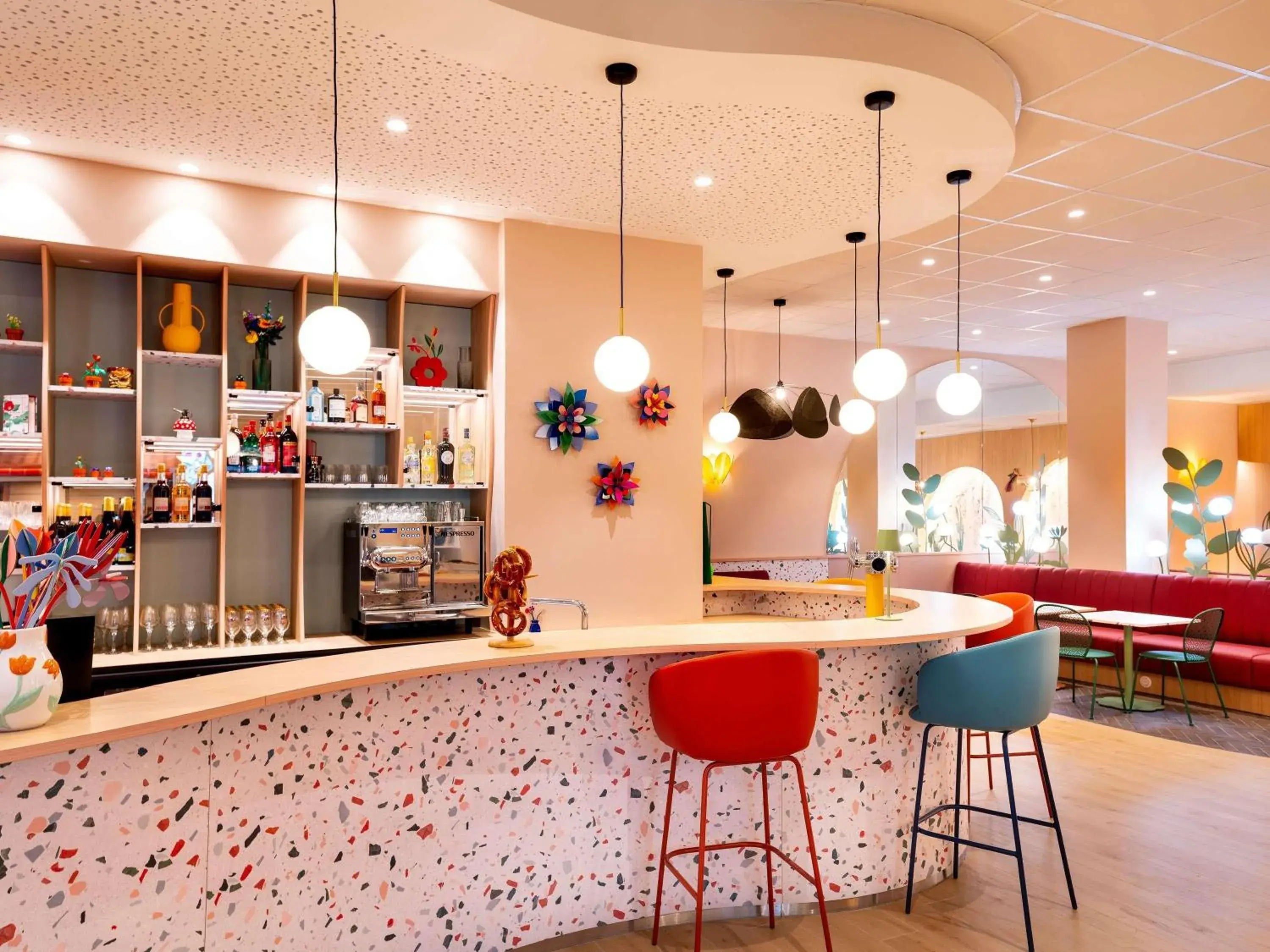 Lounge or bar in Ibis Styles Strasbourg Centre République Lounge or bar in Ibis Styles Strasbourg Centre République