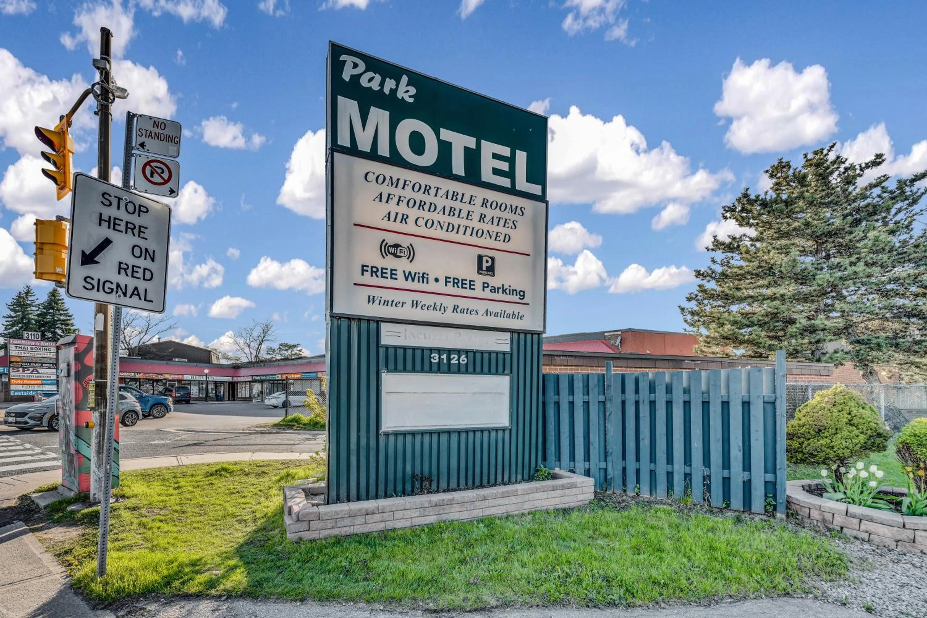 Property building in Park Motel