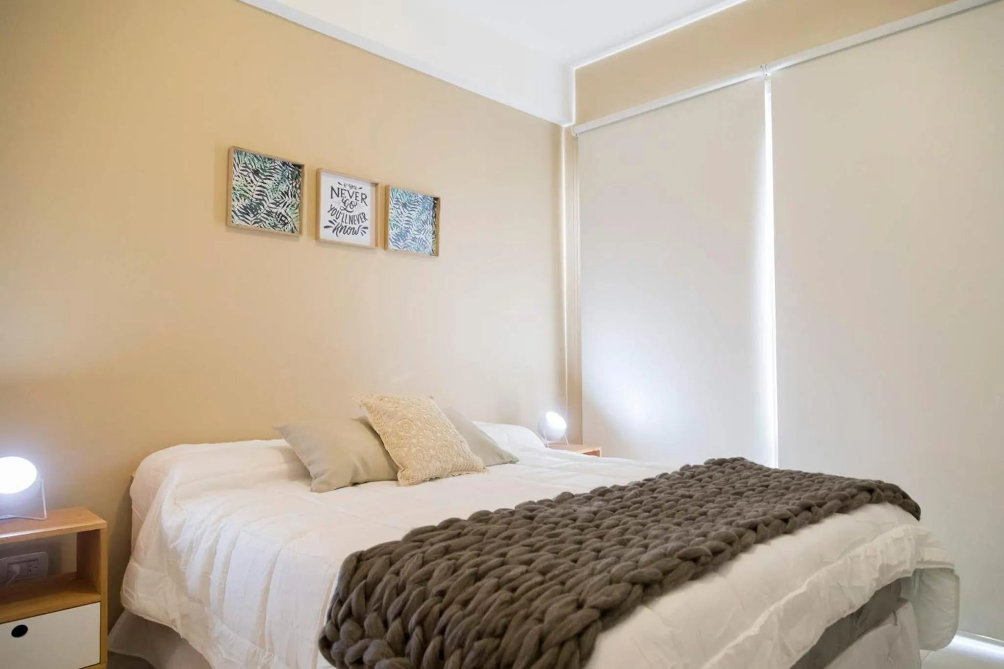 Bed in DEL SOL Apartamentos Salta