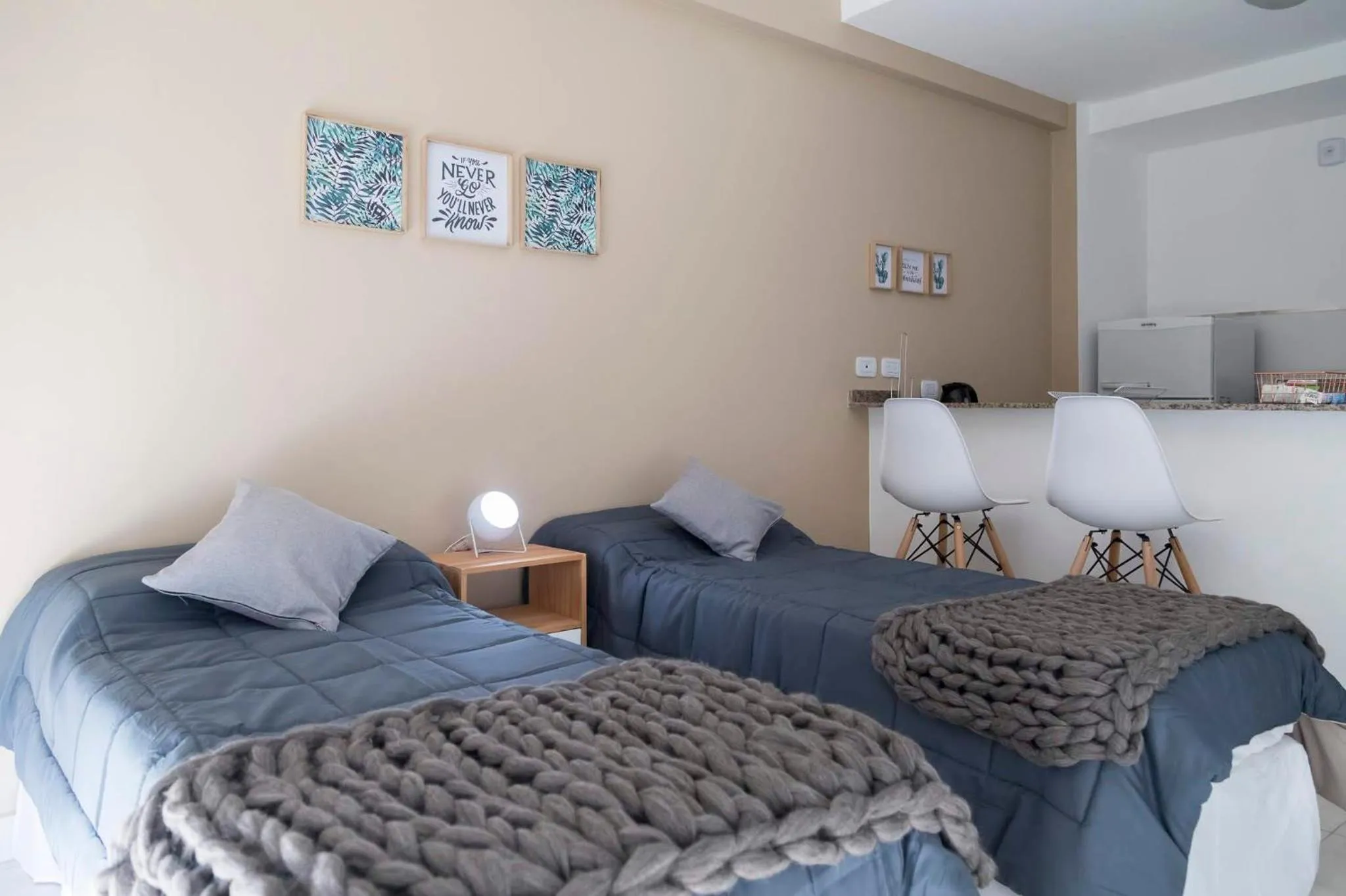 Bed in DEL SOL Apartamentos Salta