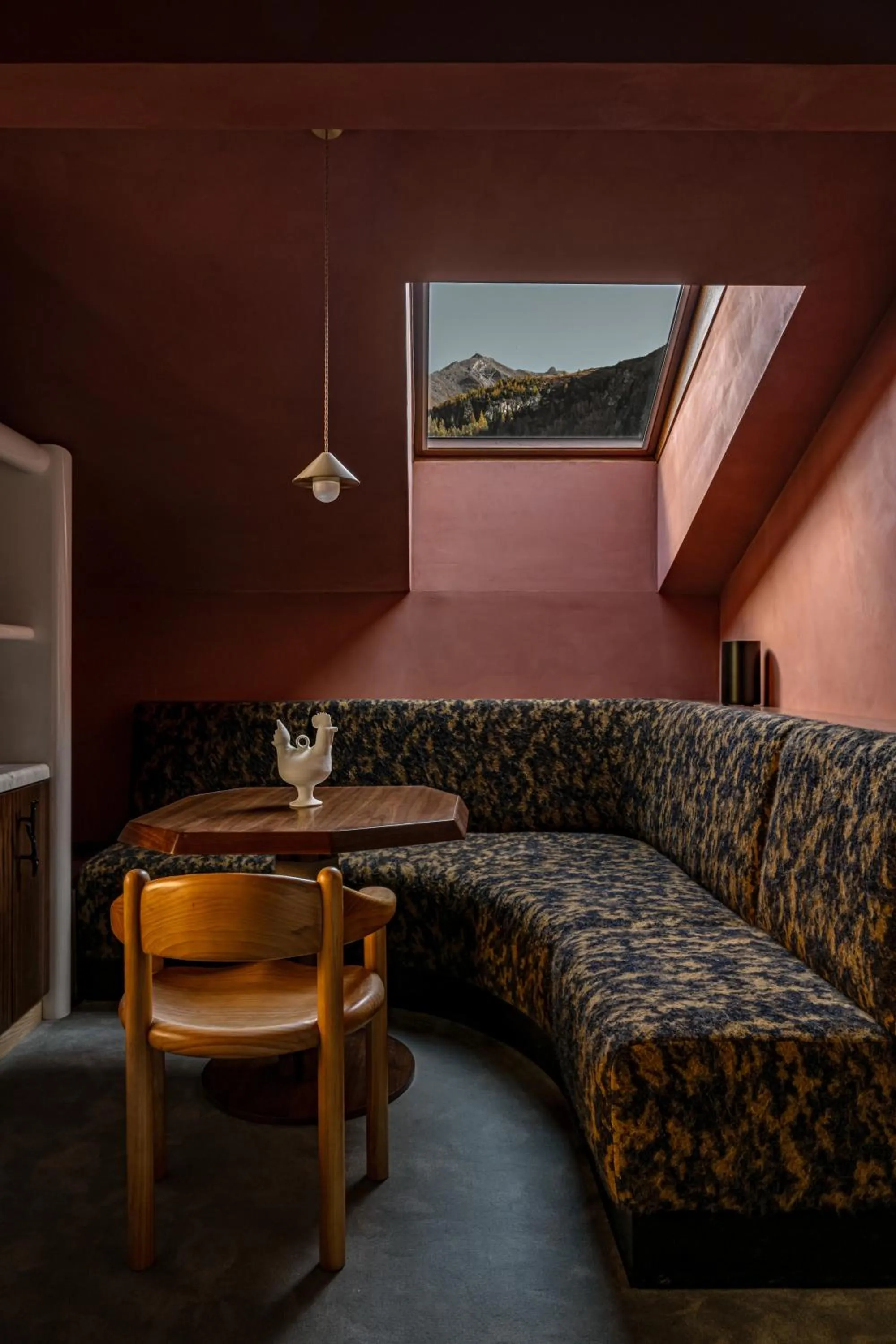 Living room in Experimental Chalet Val d'Isère