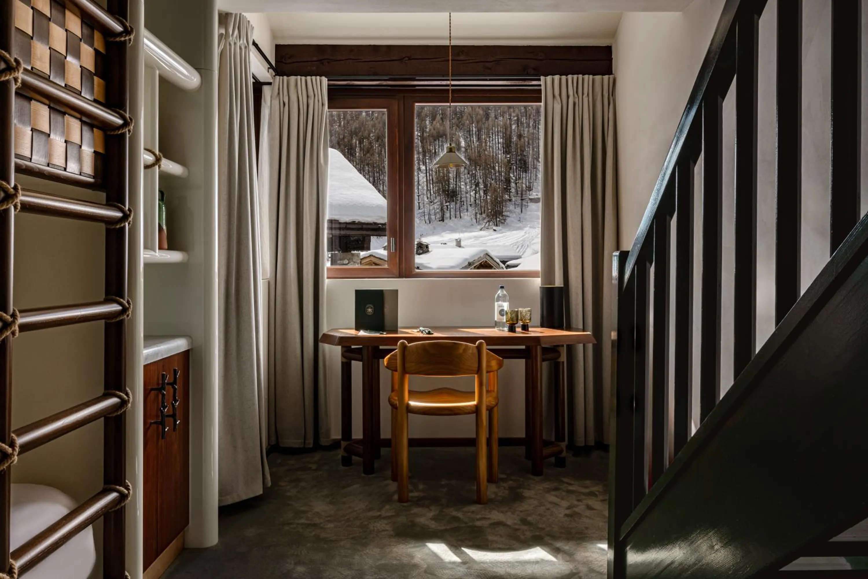 Seating area in Experimental Chalet Val d'Isère