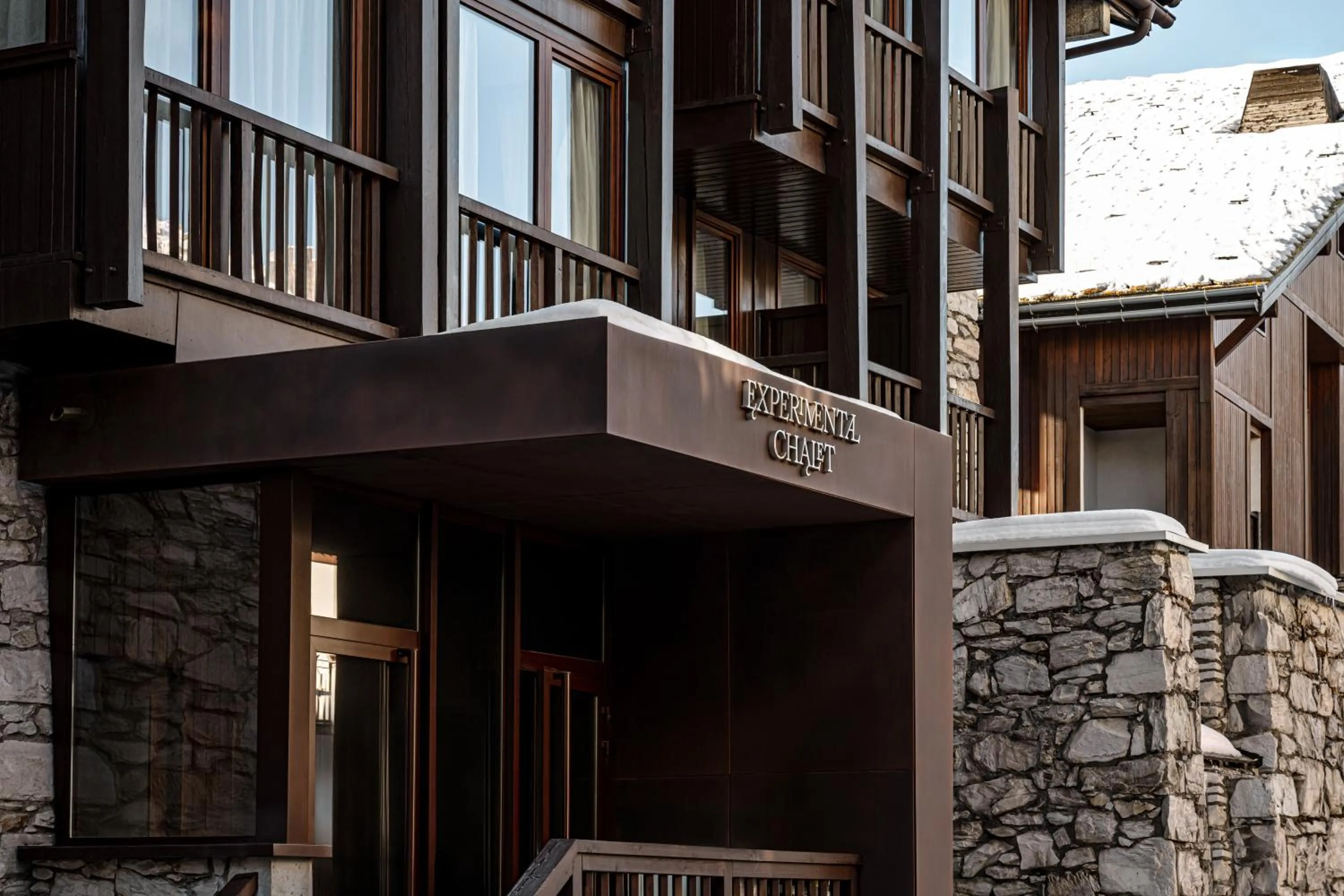 Property building in Experimental Chalet Val d'Isère