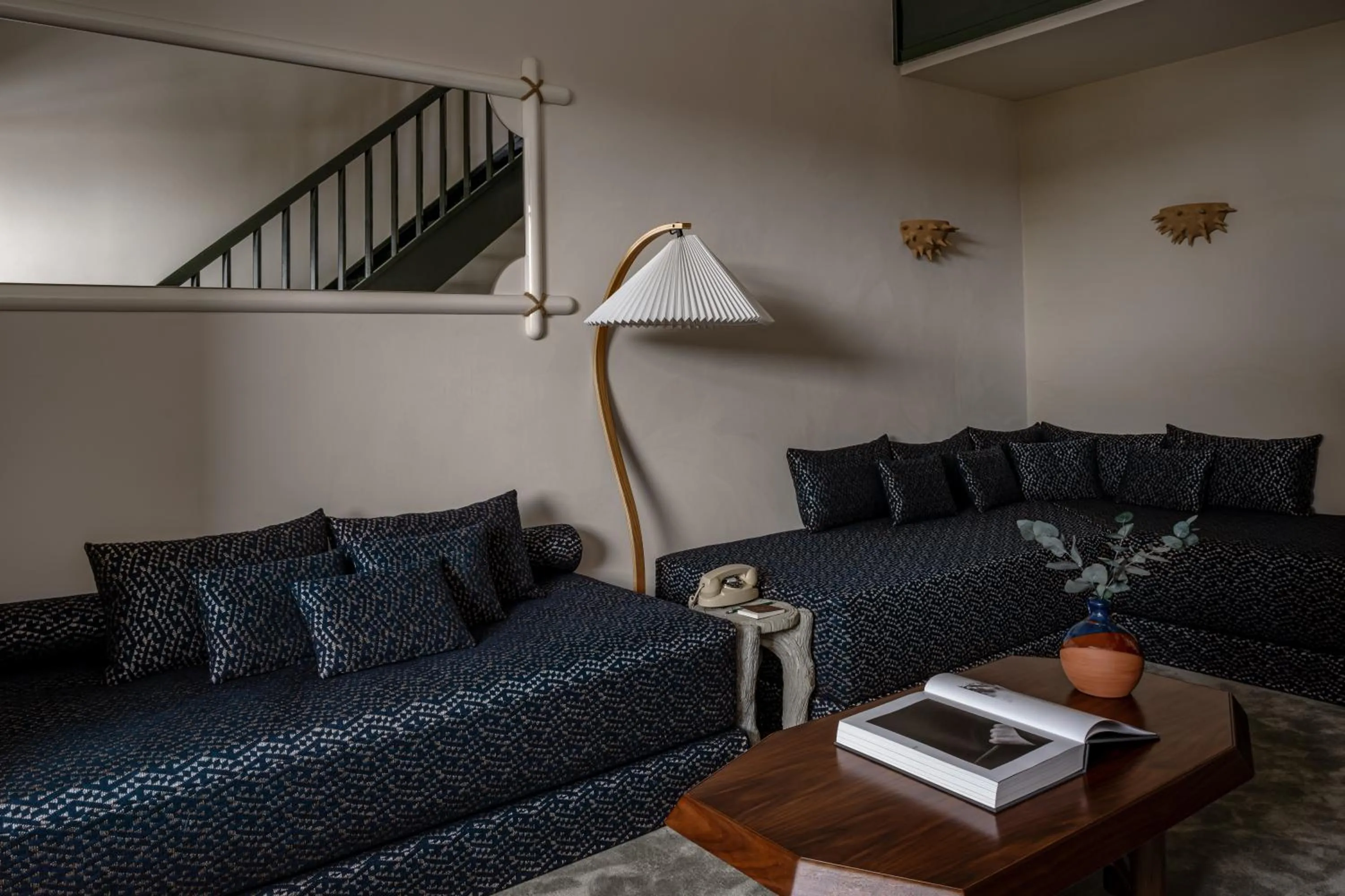 Living room in Experimental Chalet Val d'Isère