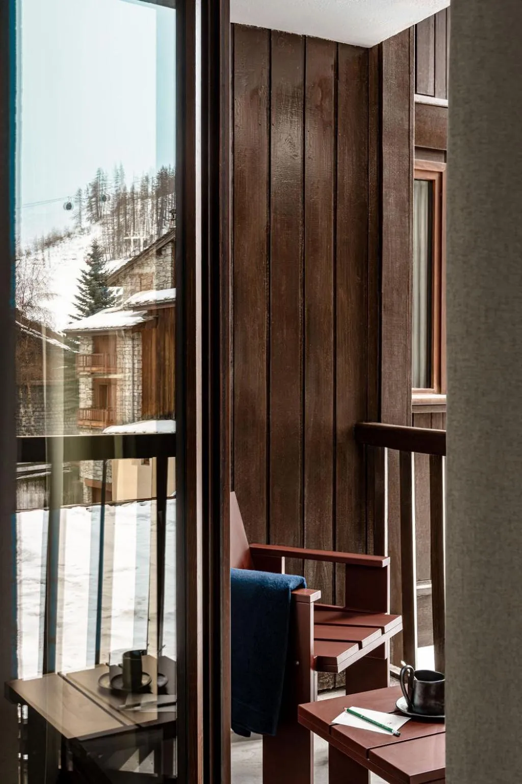 Balcony/Terrace in Experimental Chalet Val d'Isère