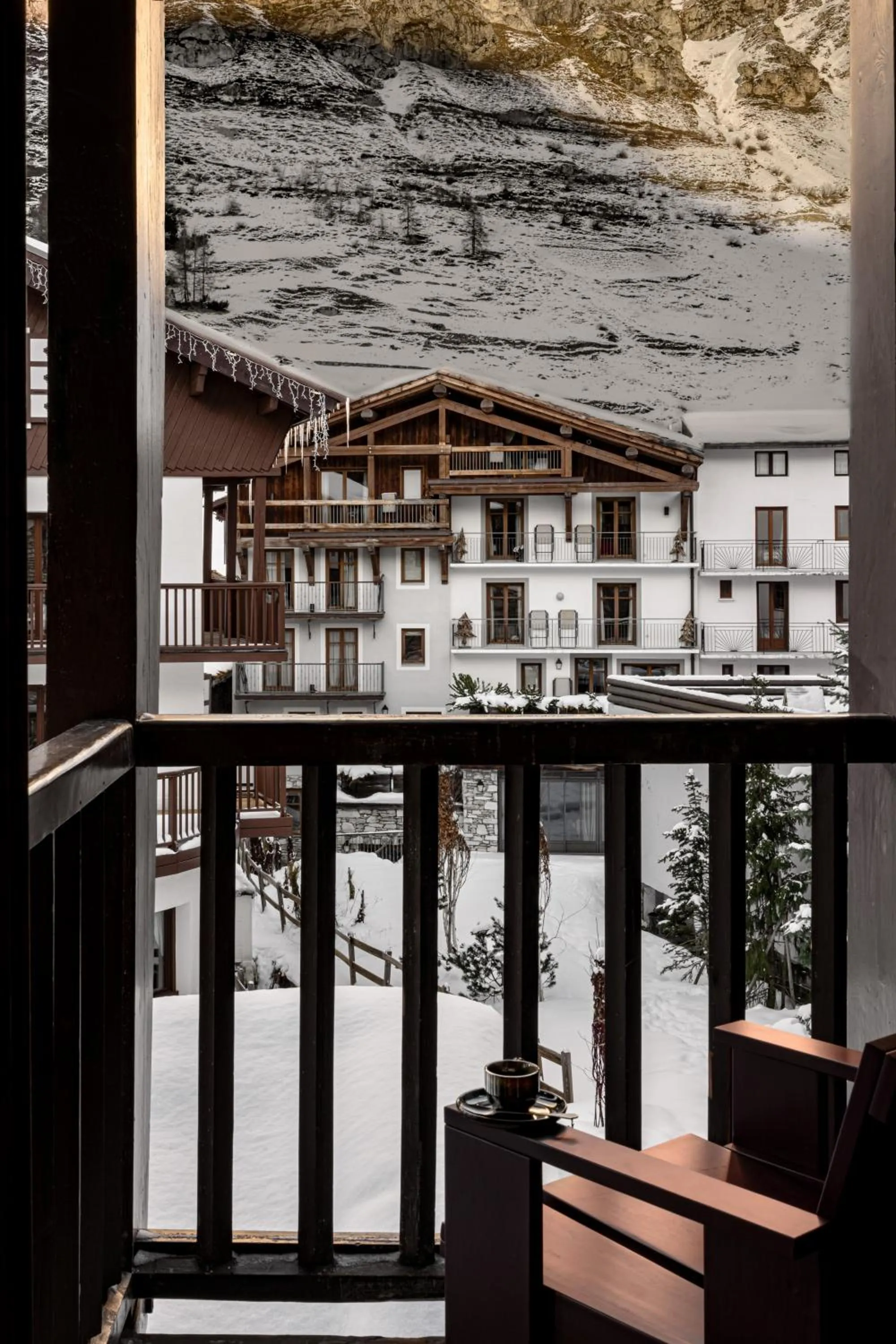 View (from property/room) in Experimental Chalet Val d'Isère