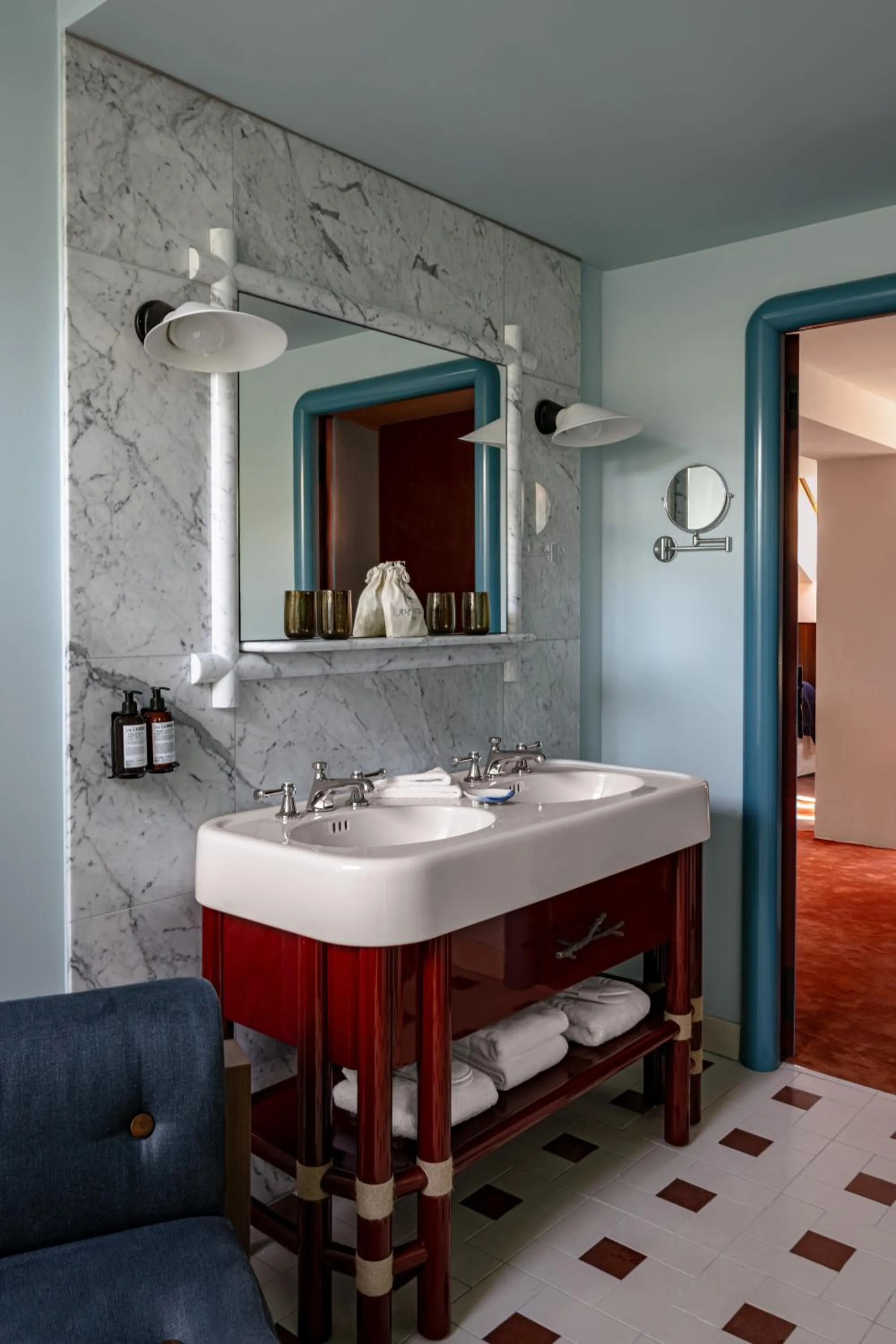 Bathroom in Experimental Chalet Val d'Isère