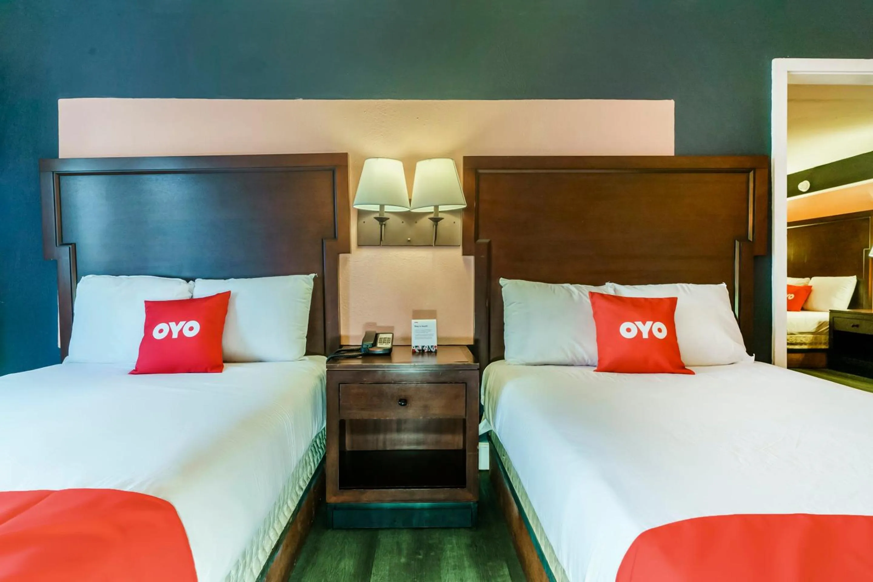 Bedroom, Bed in OYO Hotel Myrtle Beach Kings Hwy