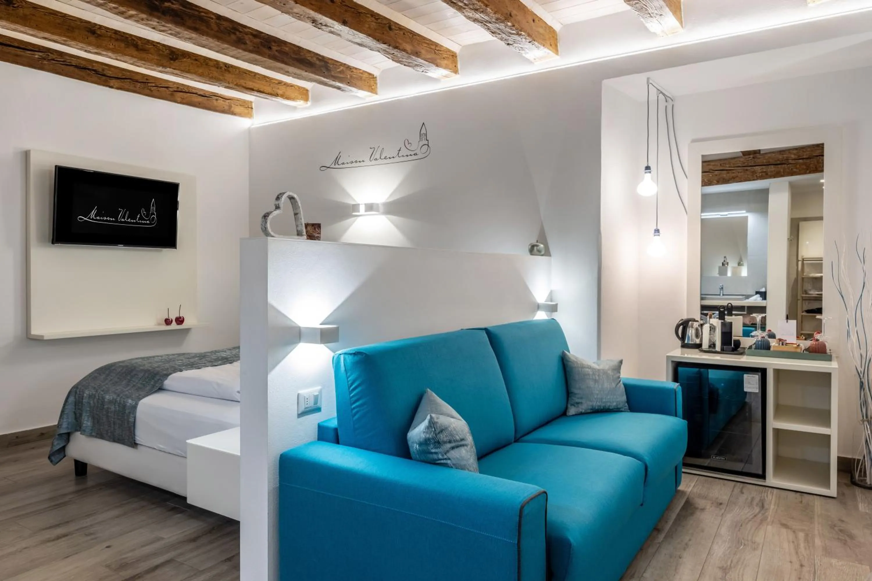 Seating area in Maison Valentina