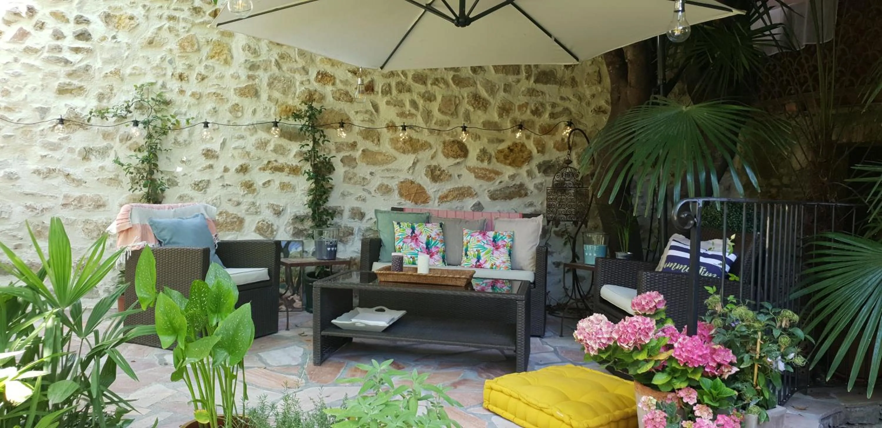 Garden in La Cordeline