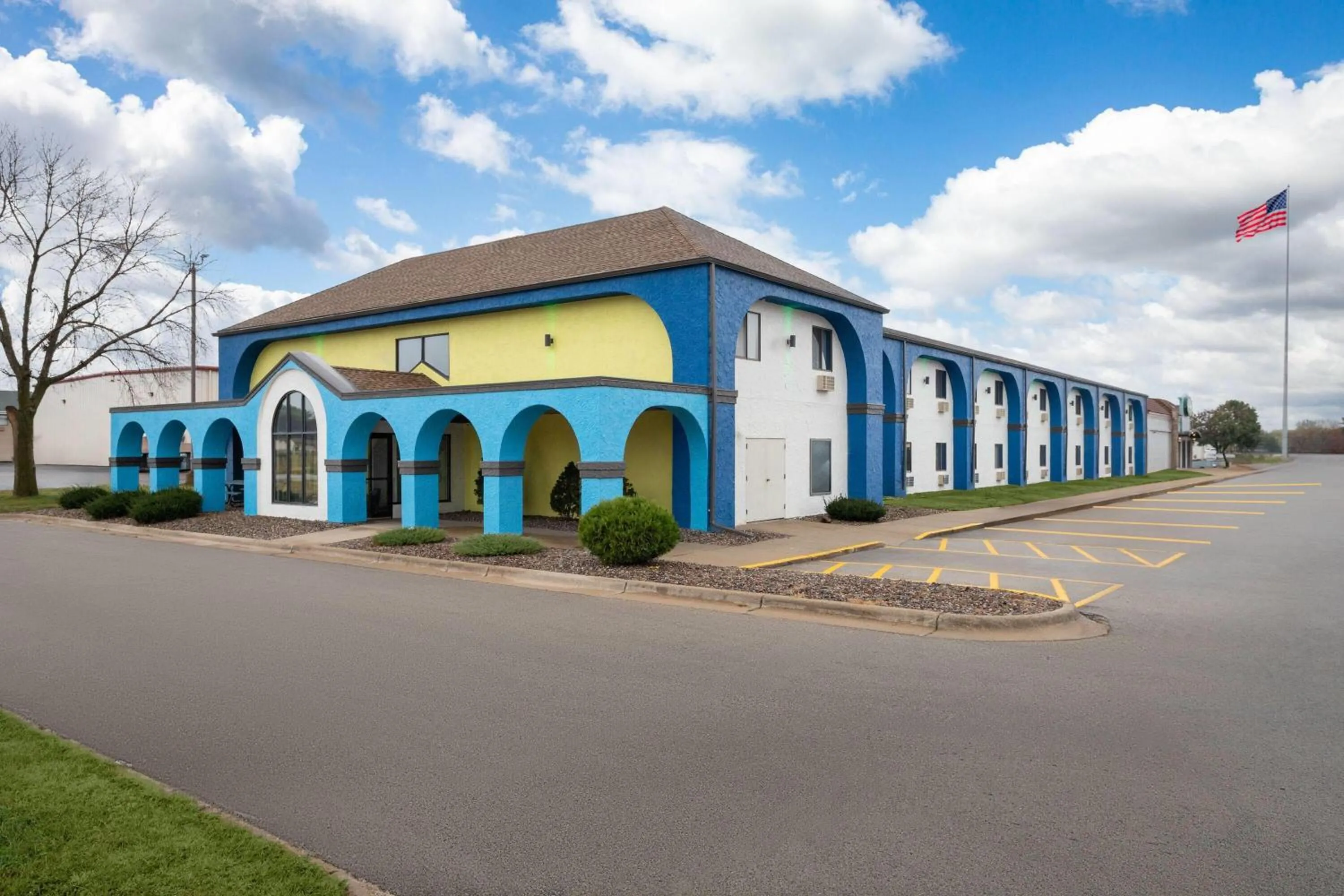 Property building in Days Inn by Wyndham Austin