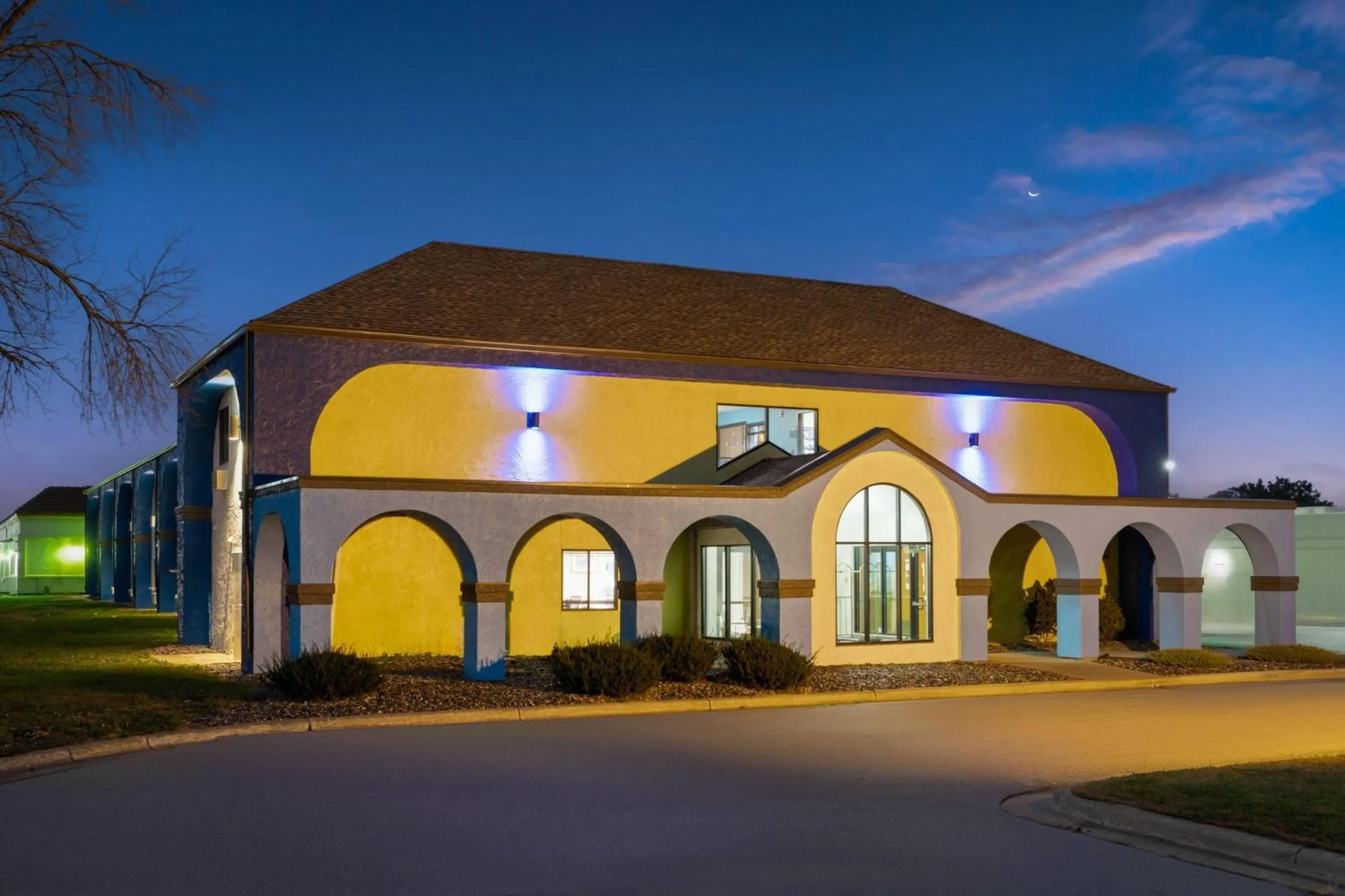 Property building in Days Inn by Wyndham Austin