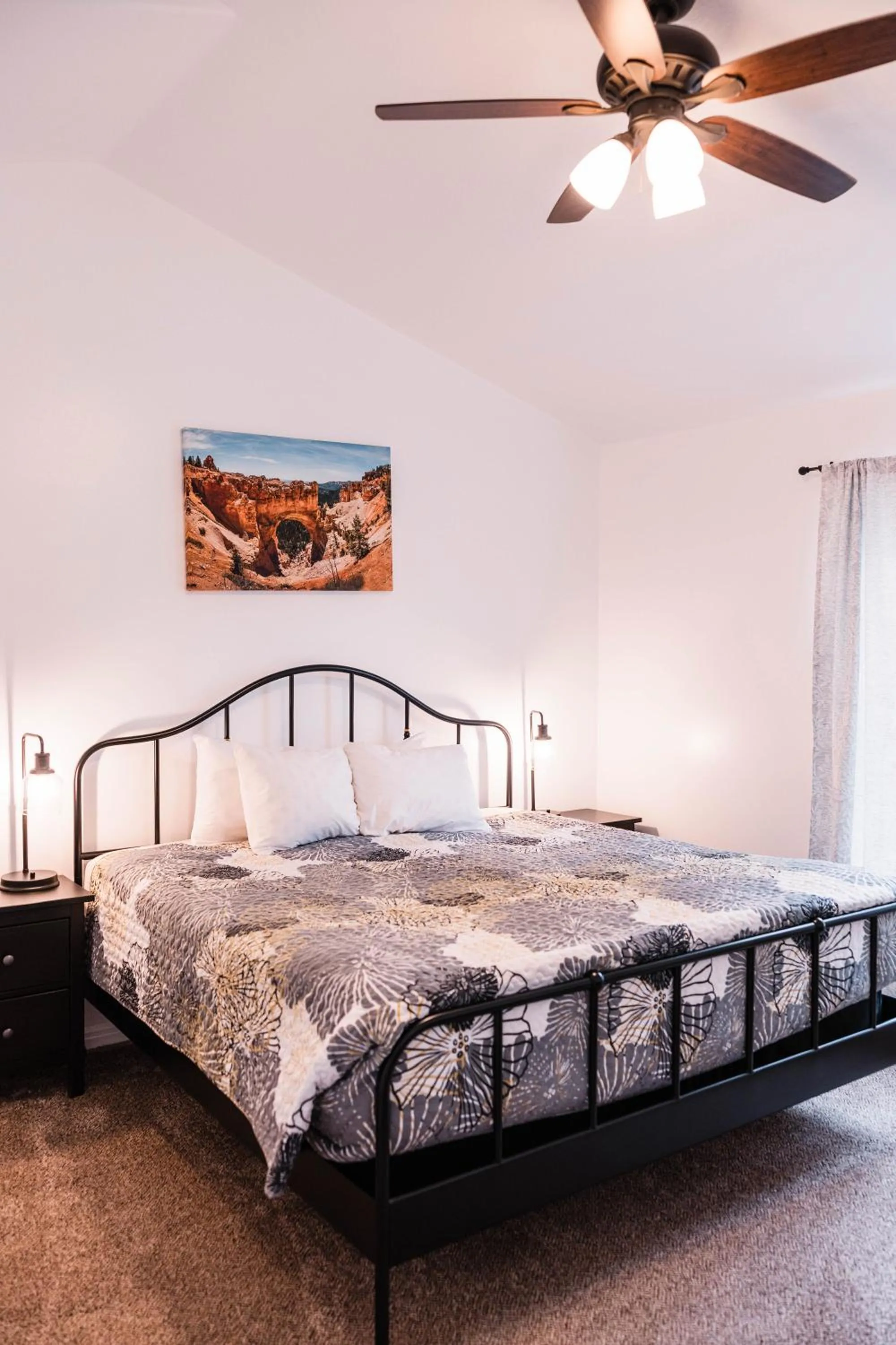 Bed in Bryce Pioneer Village